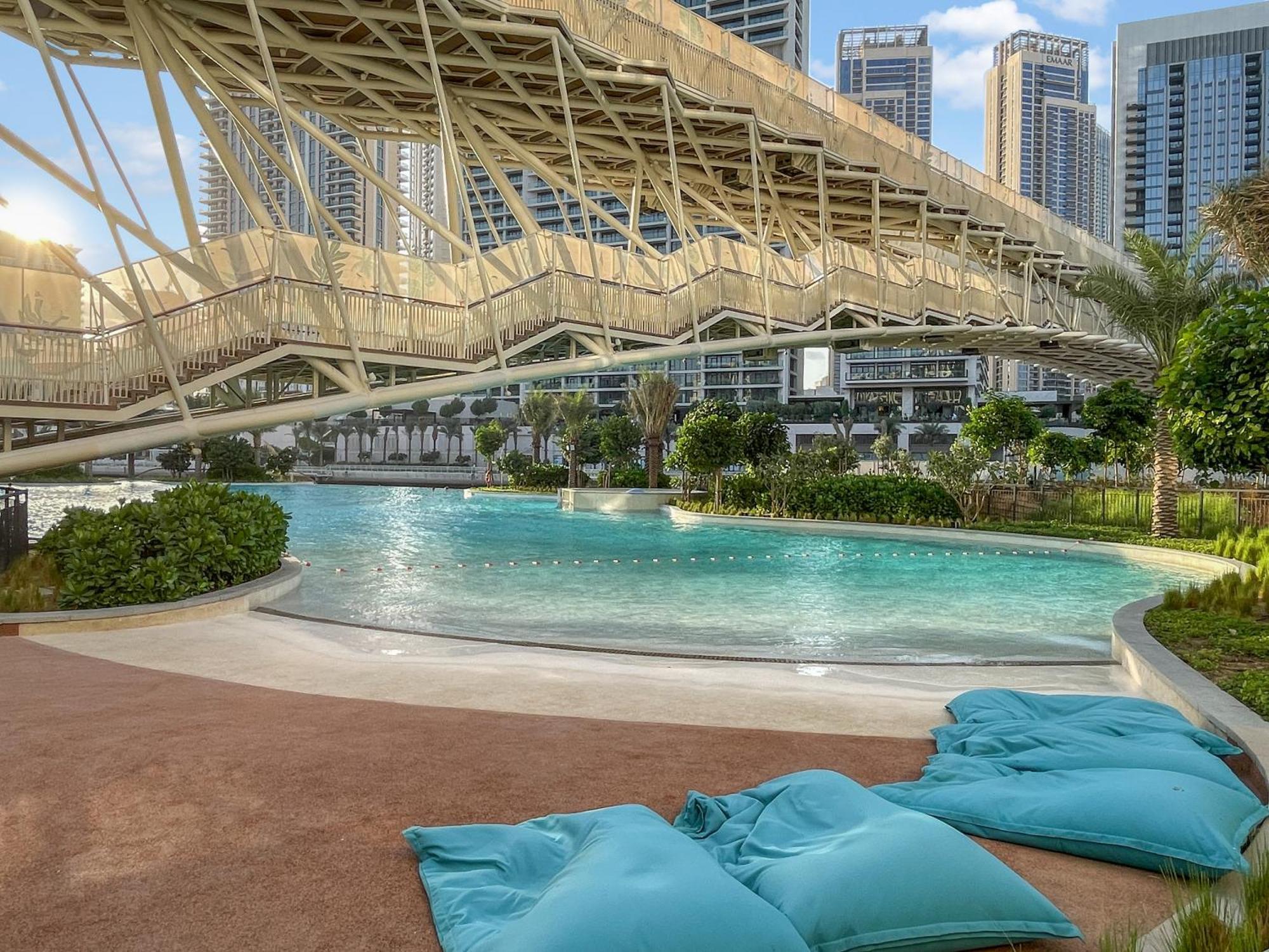 Deluxe 2br In Creek Harbour With Private Beach Access Lejlighed Dubai