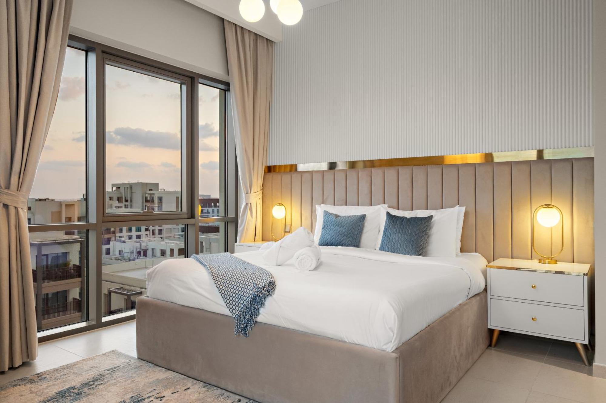 Lejlighed Deluxe 2br In Creek Harbour With Private Beach Access Dubai