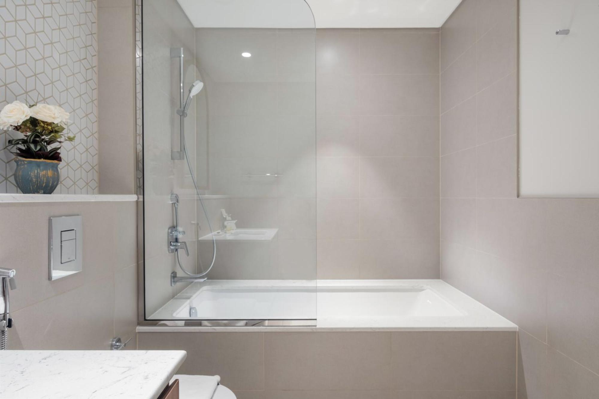 Lejlighed Deluxe 2br In Creek Harbour With Private Beach Access