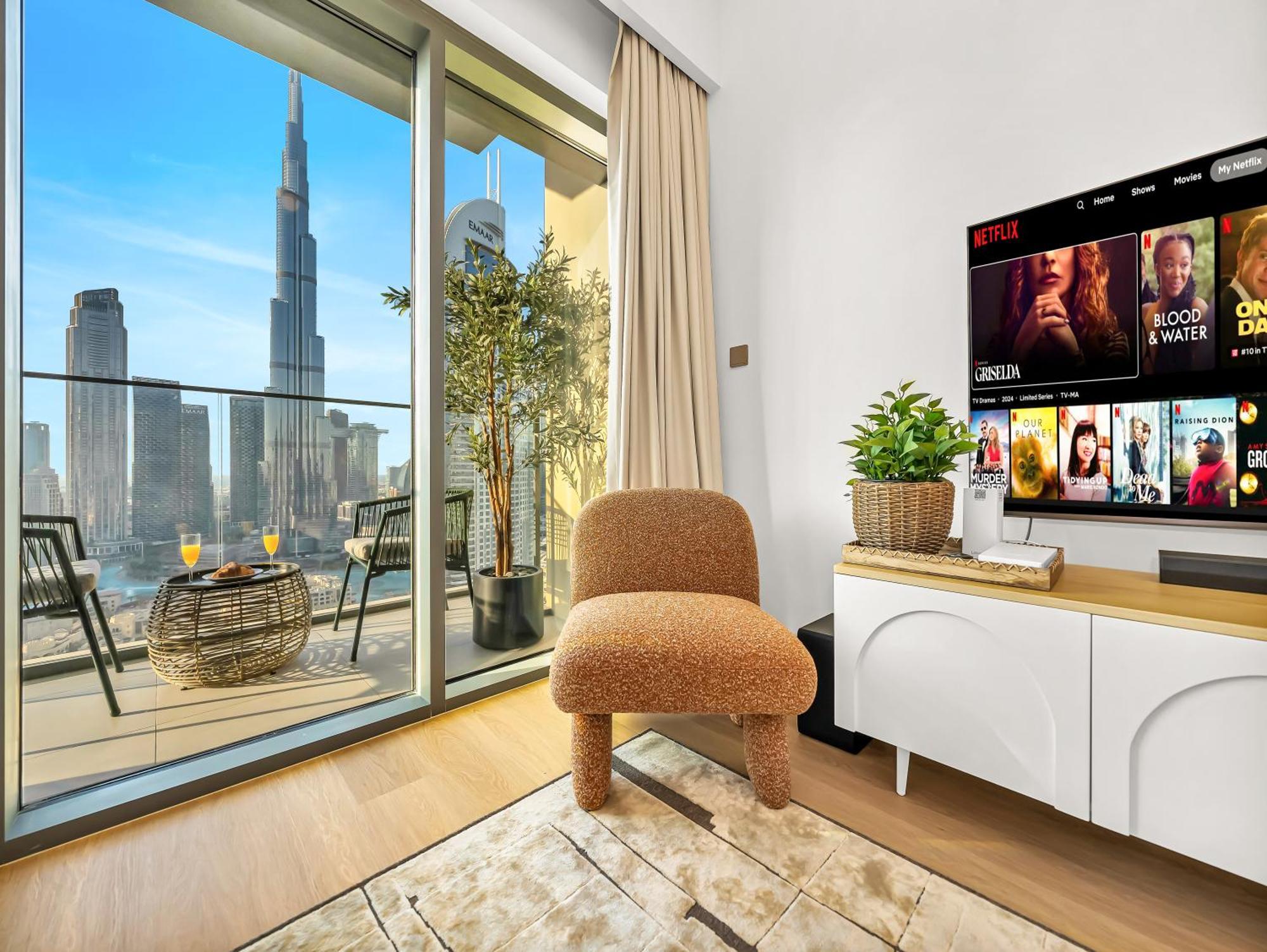 The Burj Khalifa Luxury 2-bed In Burj Royale Lägenhet *
