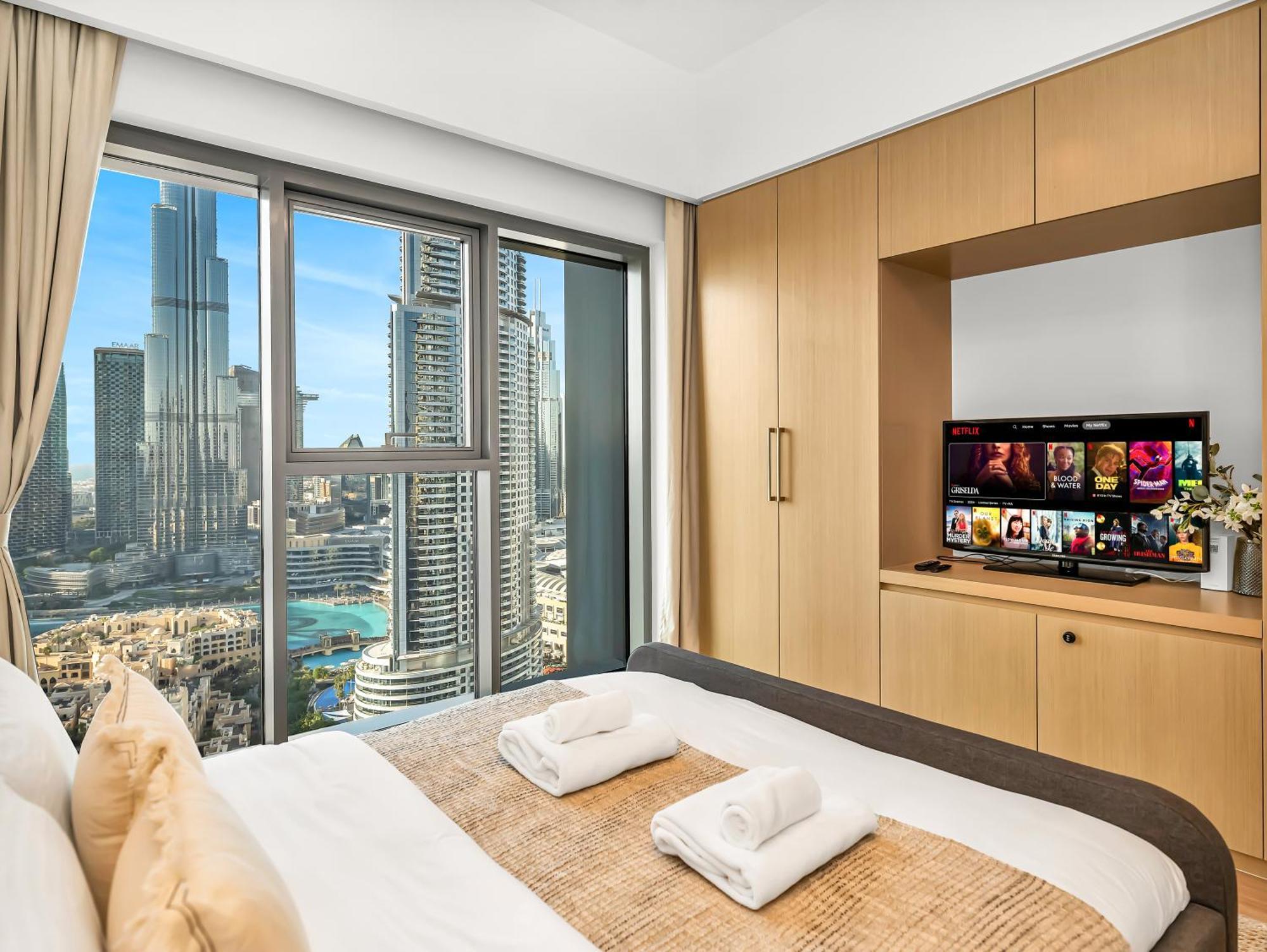 The Burj Khalifa Luxury 2-bed In Burj Royale Lägenhet