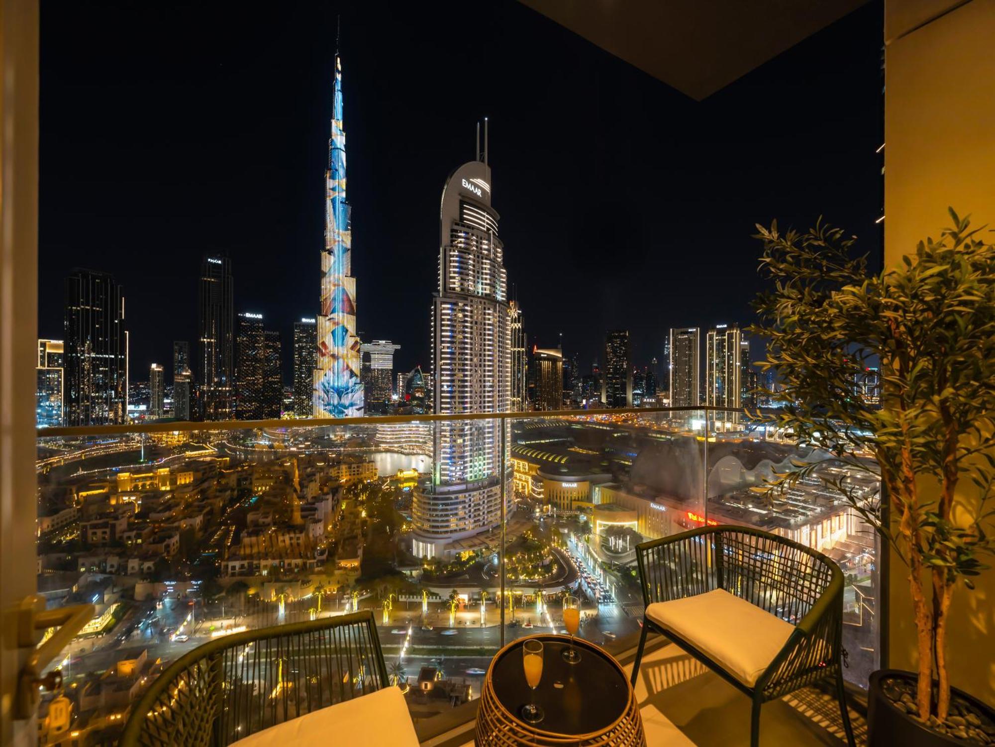 The Burj Khalifa Luxury 2-bed In Burj Royale Lägenhet *