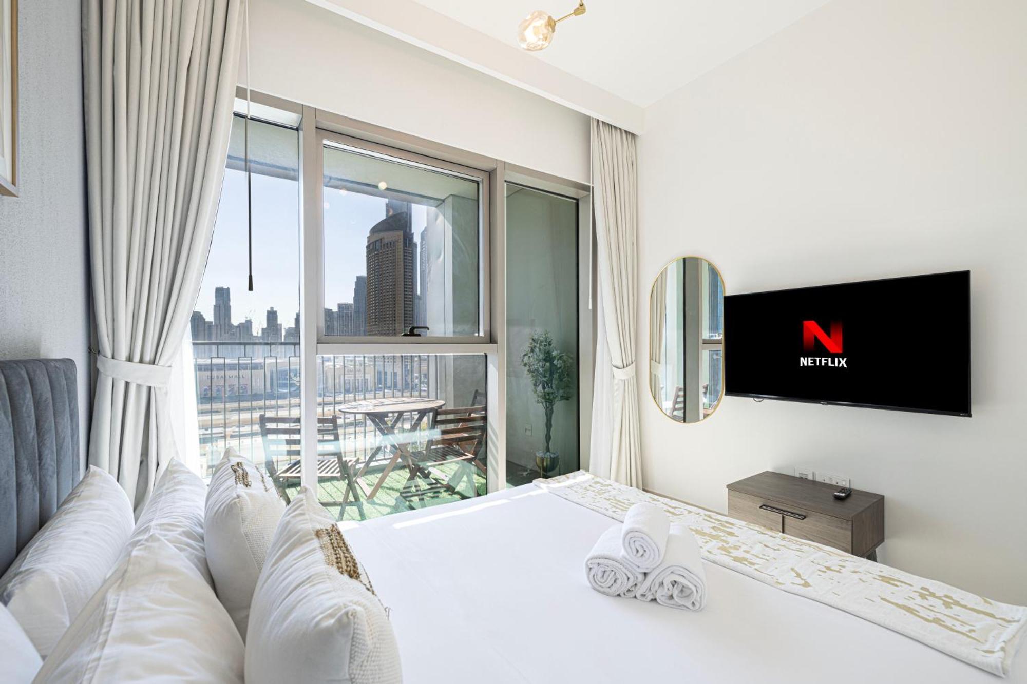 Appartement Mall Connected! Amazing Burj Khalifa View! Excellent Pool & Gym Access! Dubaï