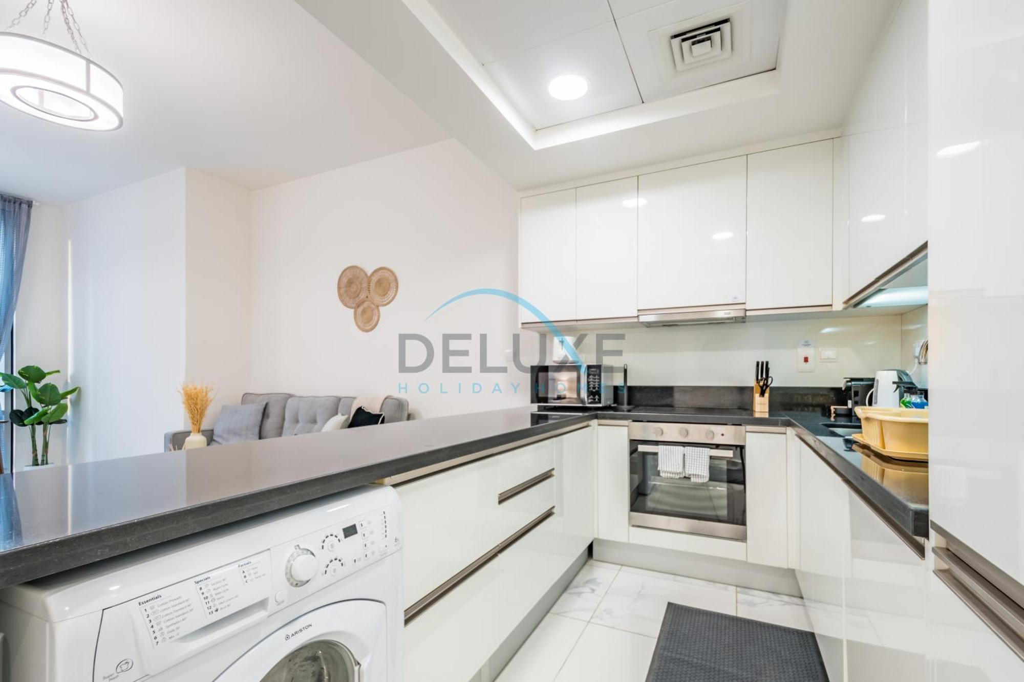 Bright 1br In Noura Tower, Al Habtoor City, Business Bay By Deluxe Homes Appartement