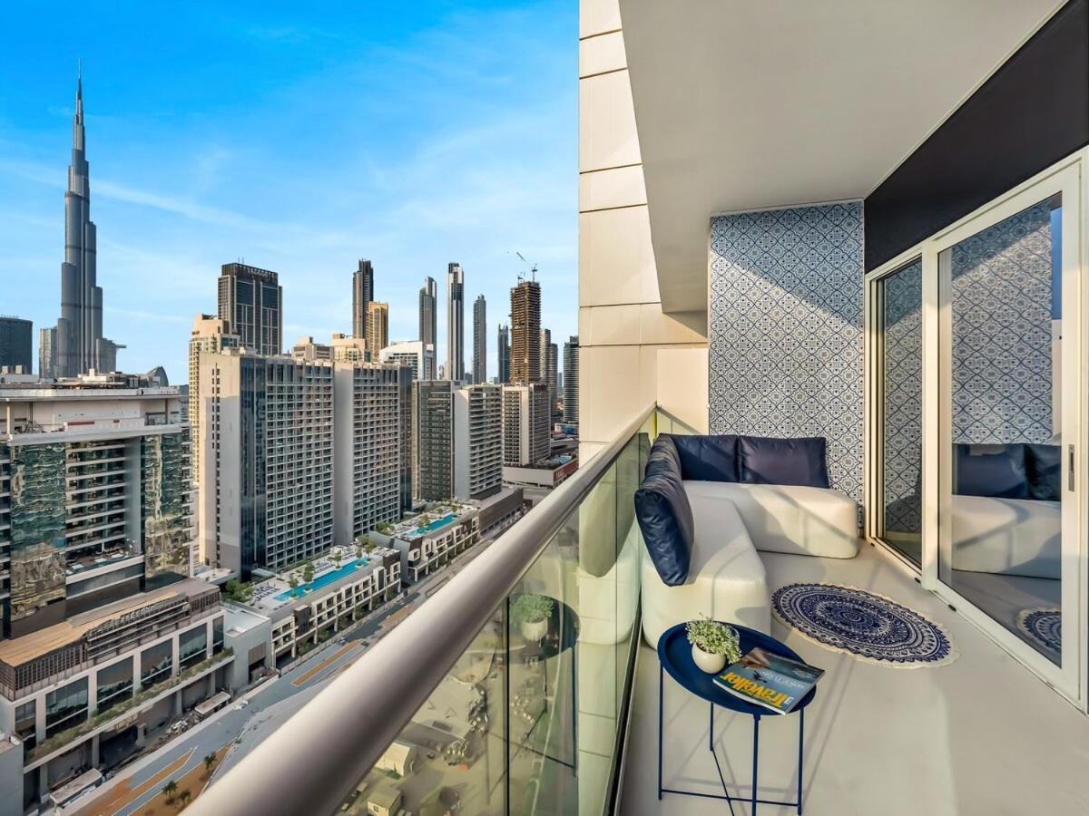 New 1br With Full Burj Khalifa View, Floor, 5min Mall Apartamento