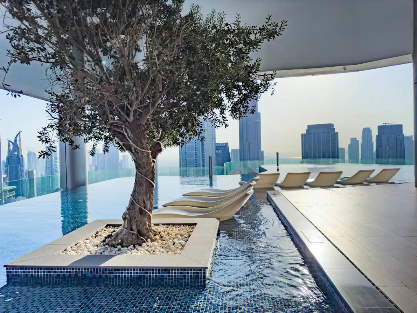 5 Star Living Burj Khalifa Infinity Pool Gym Appartamento Dubai