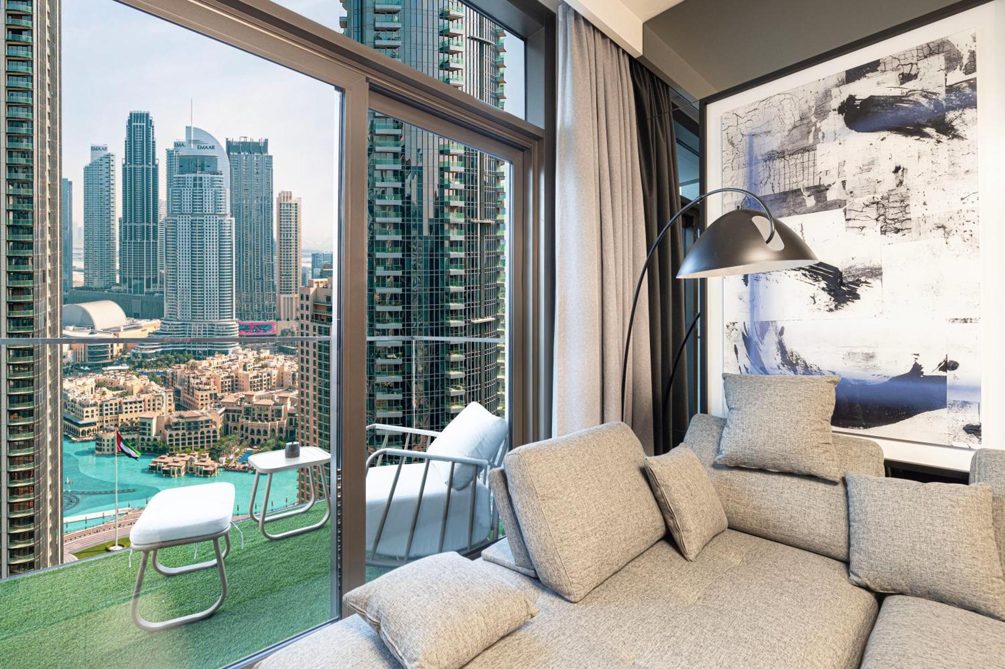 Luxury 4br Burj Khalifa View Mall Lejlighed Dubai