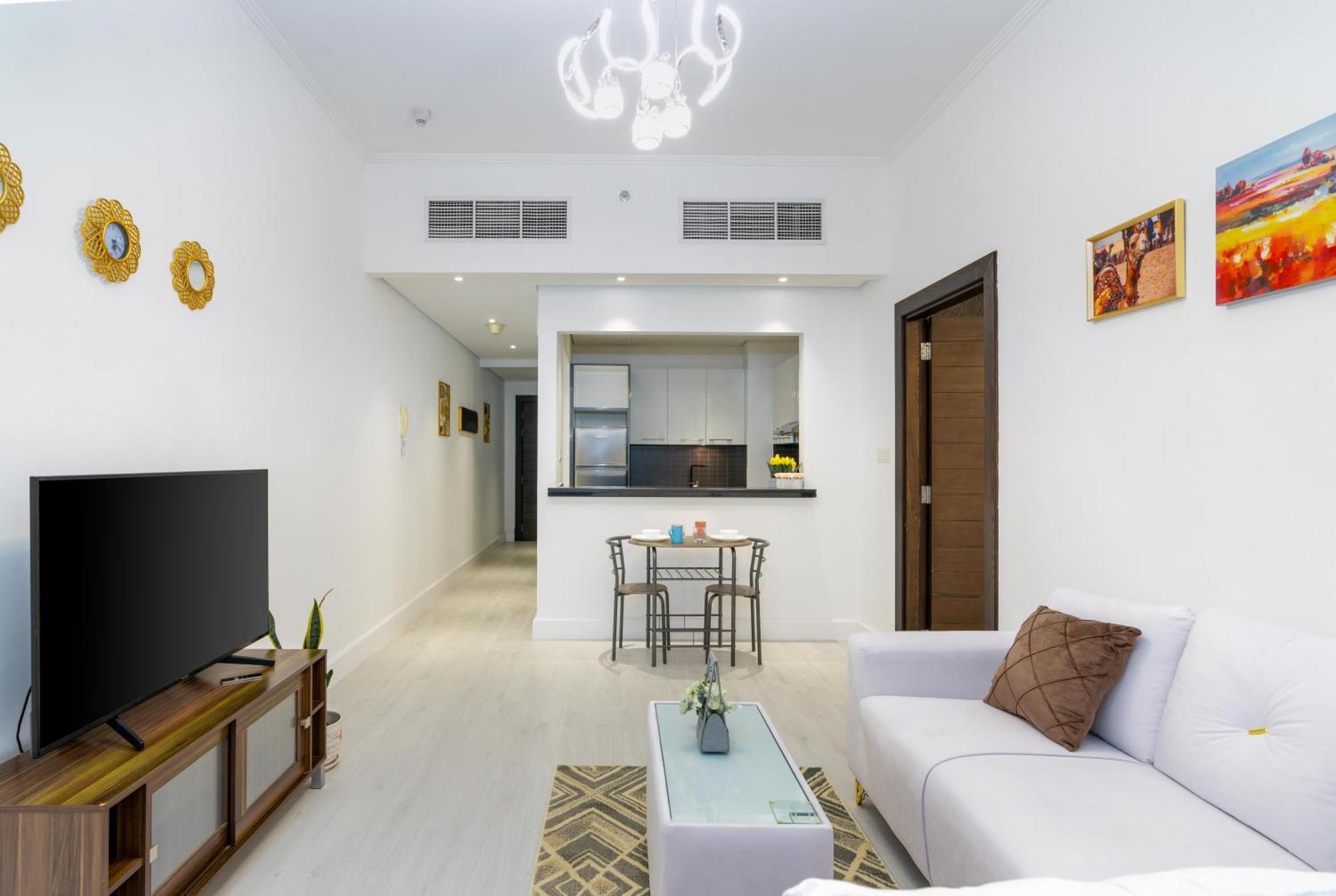 Appartement White Sage Opulence At Silverene Towers 1br Marina Dubaï