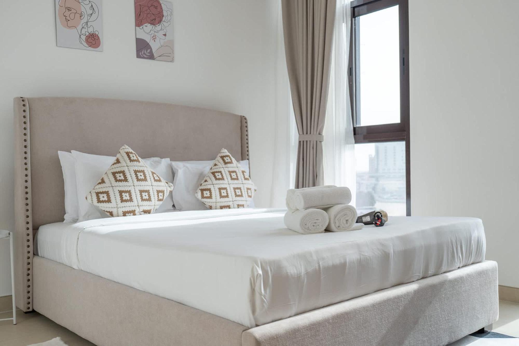 Lejlighed Splendid 1 Bedroom Flat In Iris Amber Al Jaddaf Dubai