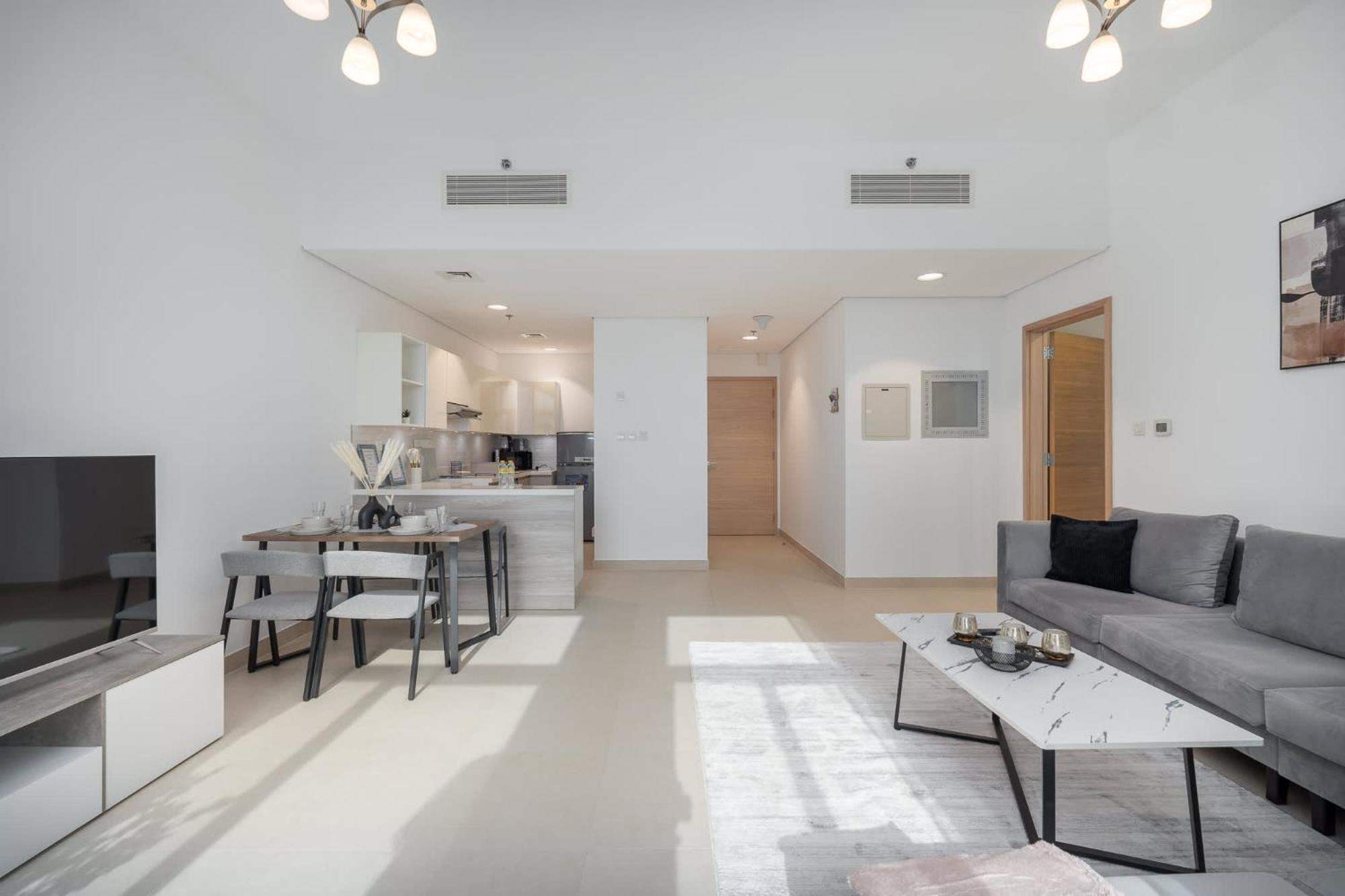 Lejlighed Splendid 1 Bedroom Flat In Iris Amber Al Jaddaf Dubai