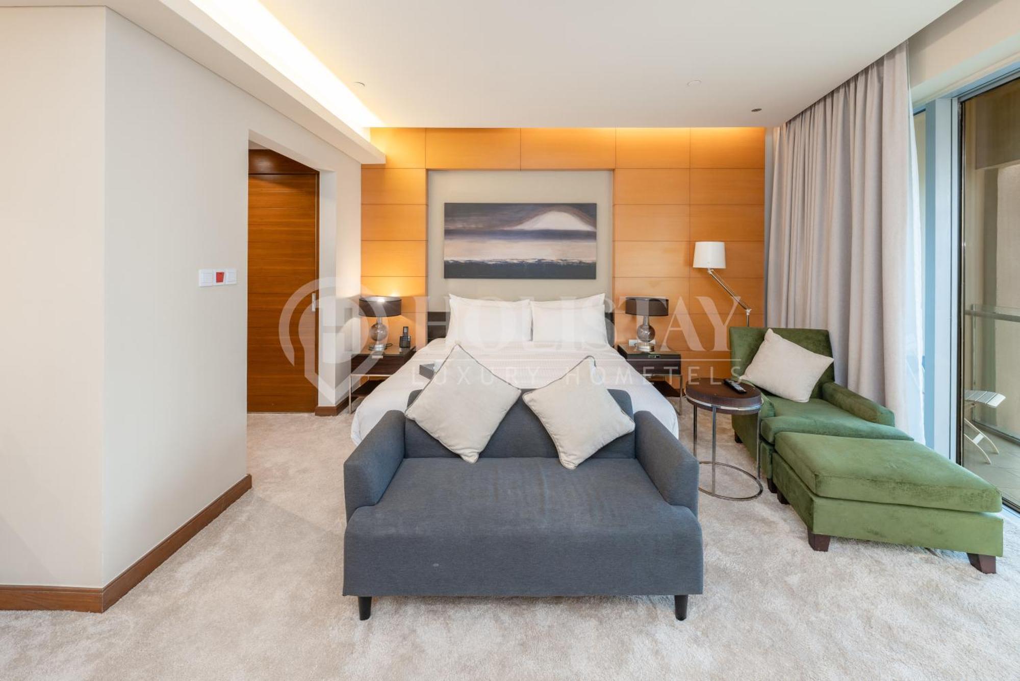 Holistay Luxury Homes - Burj Khalifa View - Direct Access Mall Lejlighed