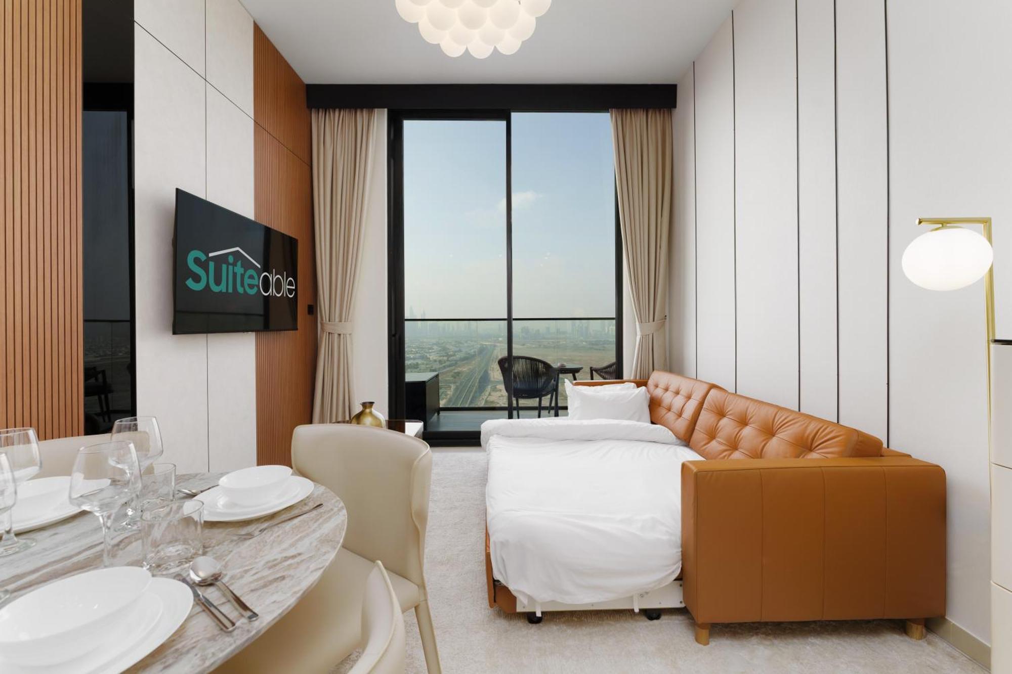 Chic 1-bedroom In Binghatti House Jvc Appartement Dubaï