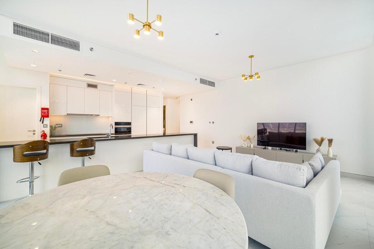 Two Bedroom At Mbr With Burj Khalifa View Apartamento Dubái