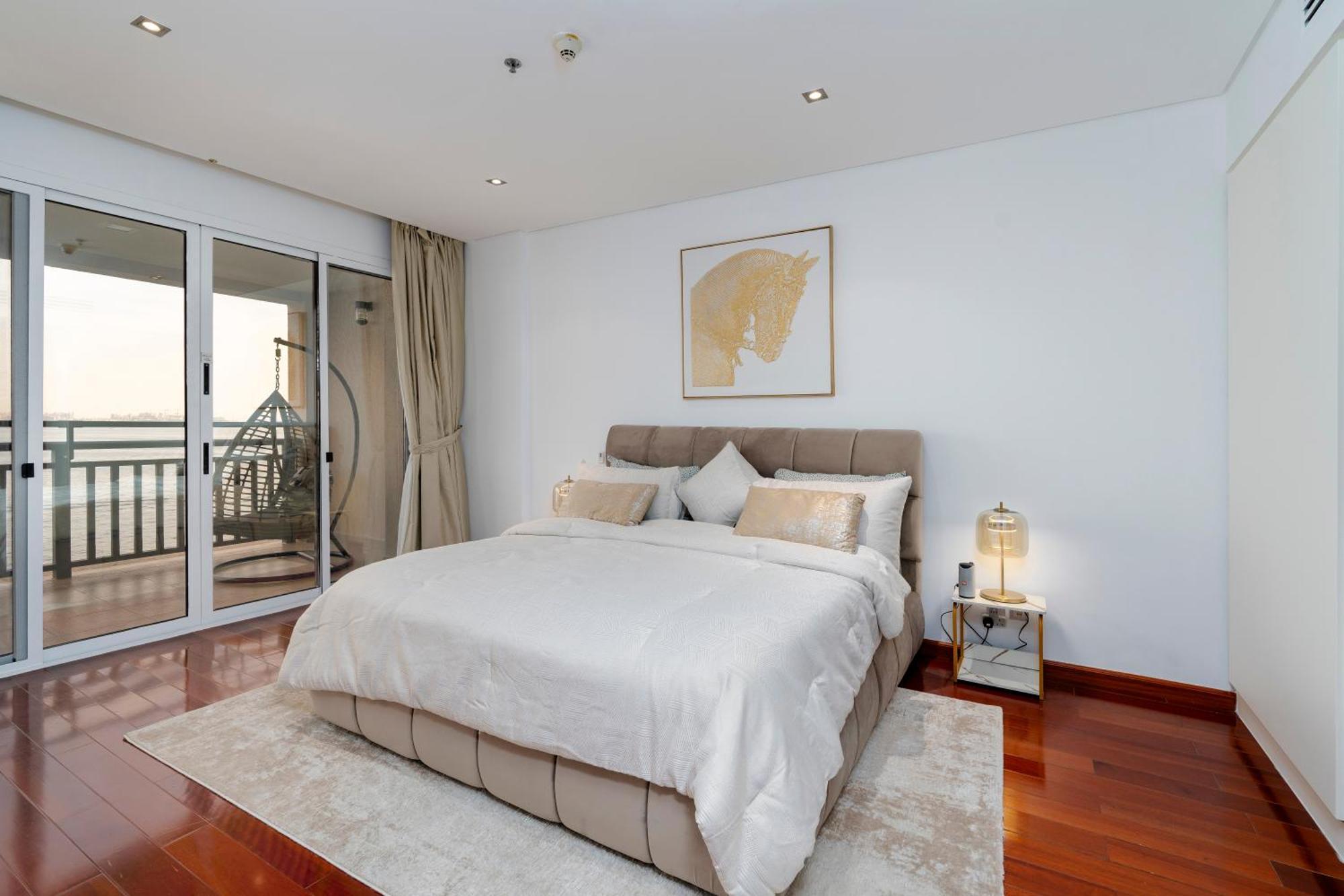 Cozy, Full Sea View, Private Beach, In 5 Stars At The Palm Apartamento Dubai