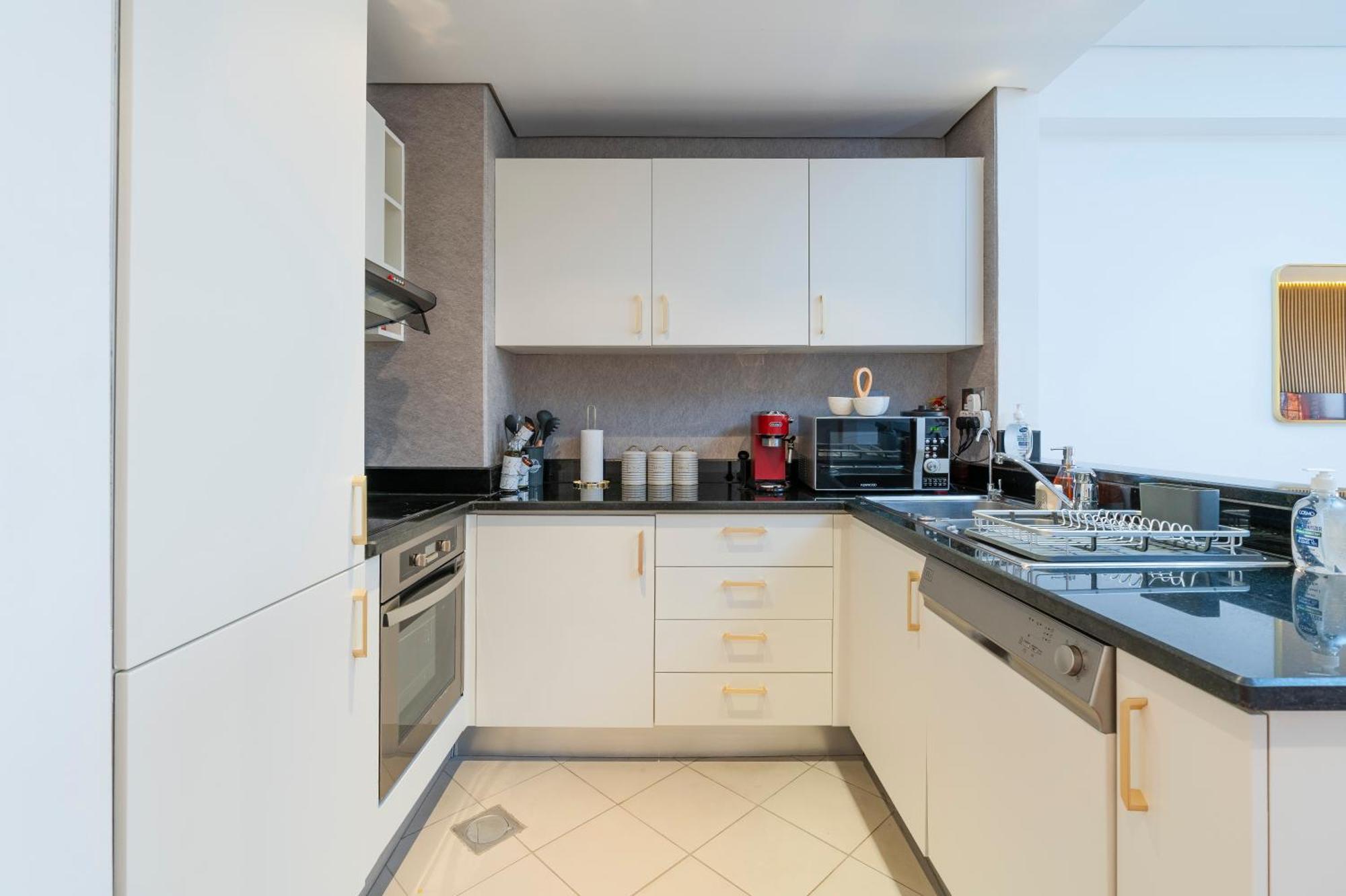 Cozy, Full Sea View, Private Beach, In 5 Stars At The Palm Apartamento Dubai