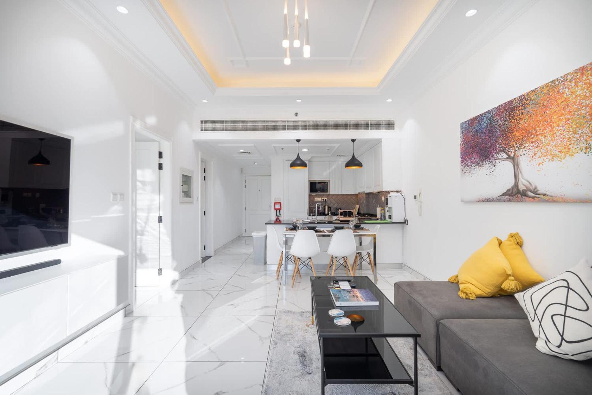 Relaxing 1-bedroom In Al Barshaa South