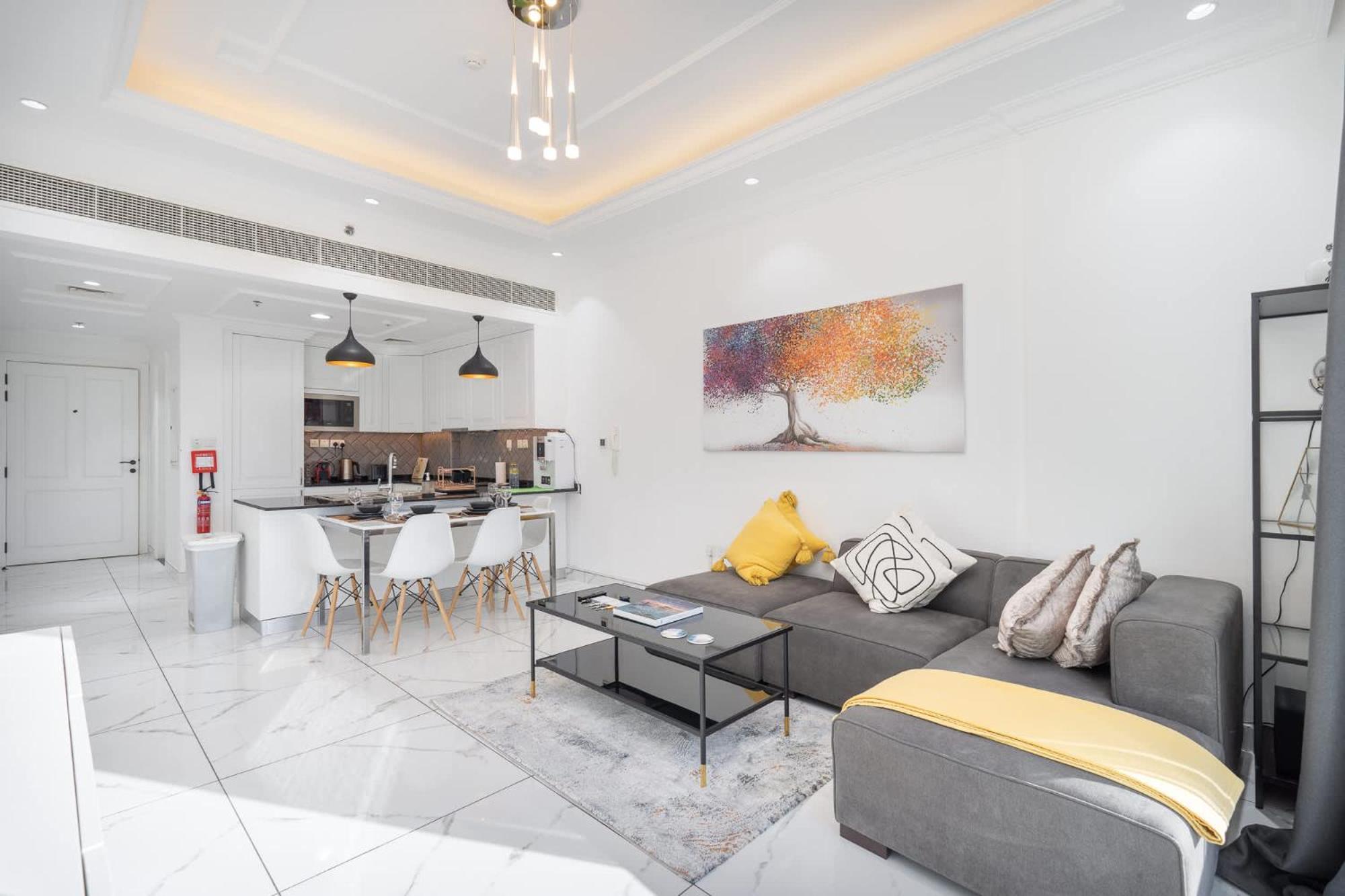 Relaxing 1-bedroom In Al Barshaa South Dubaï
