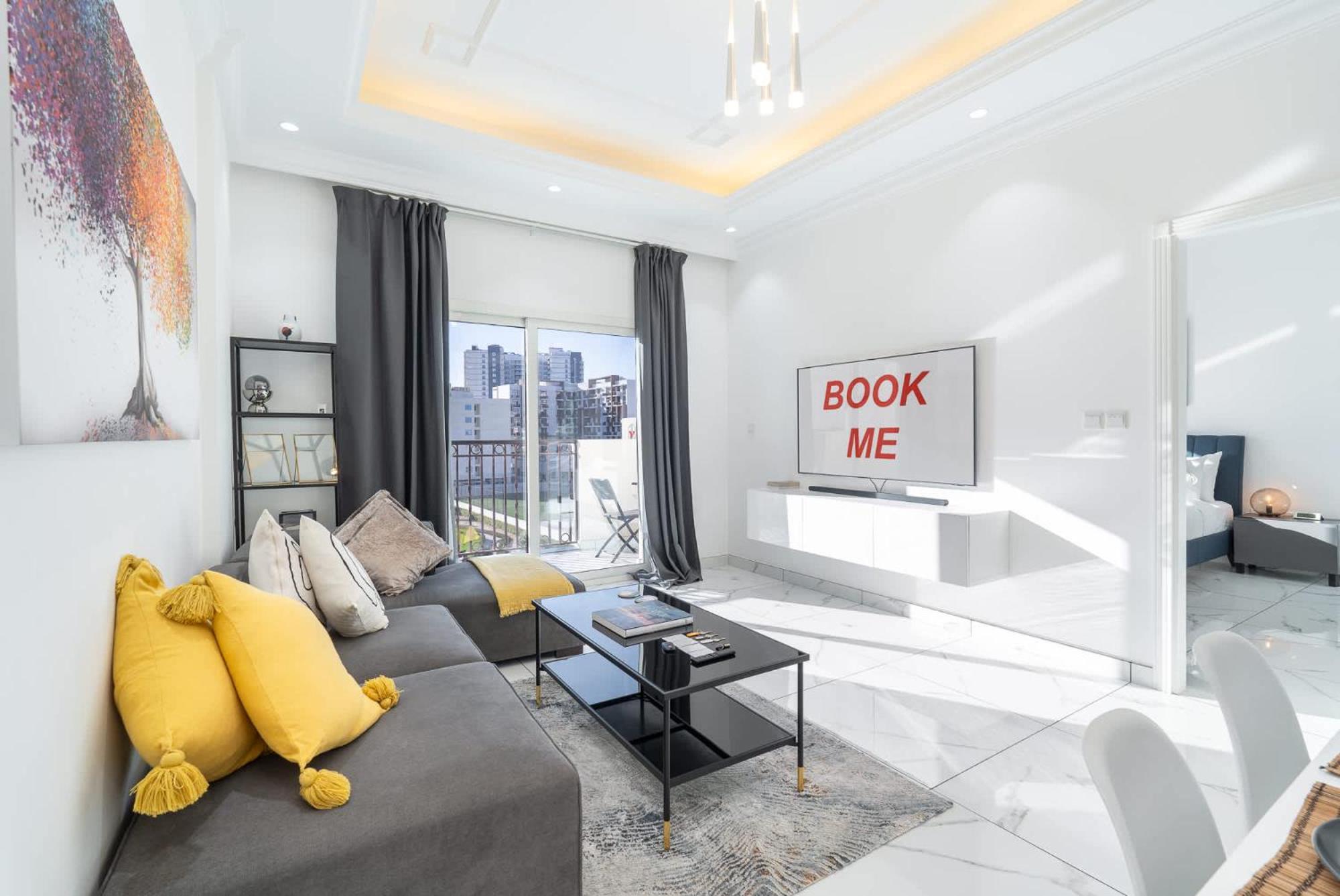 Relaxing 1-bedroom In Al Barshaa South