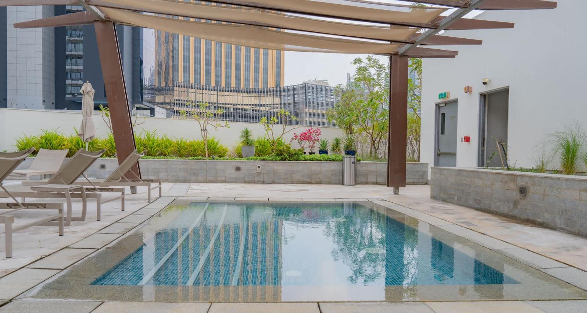 Lägenhet Airstay - 1br - Pool Views - Near Marina Mall - Monthly Offer Available Dubai