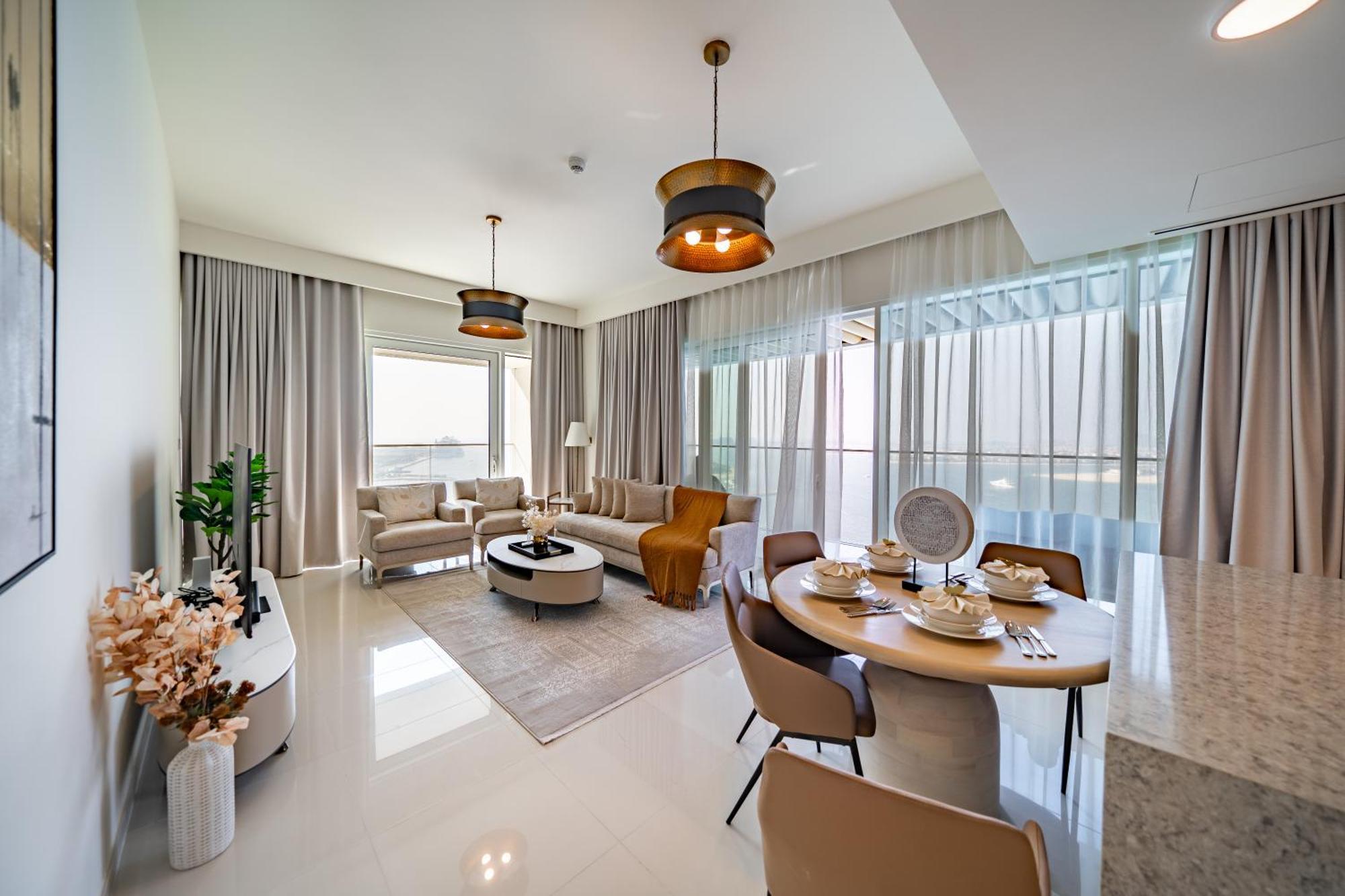 Appartement Homes & Beyond I Modern 2 Bedroom Seafront Dubaï