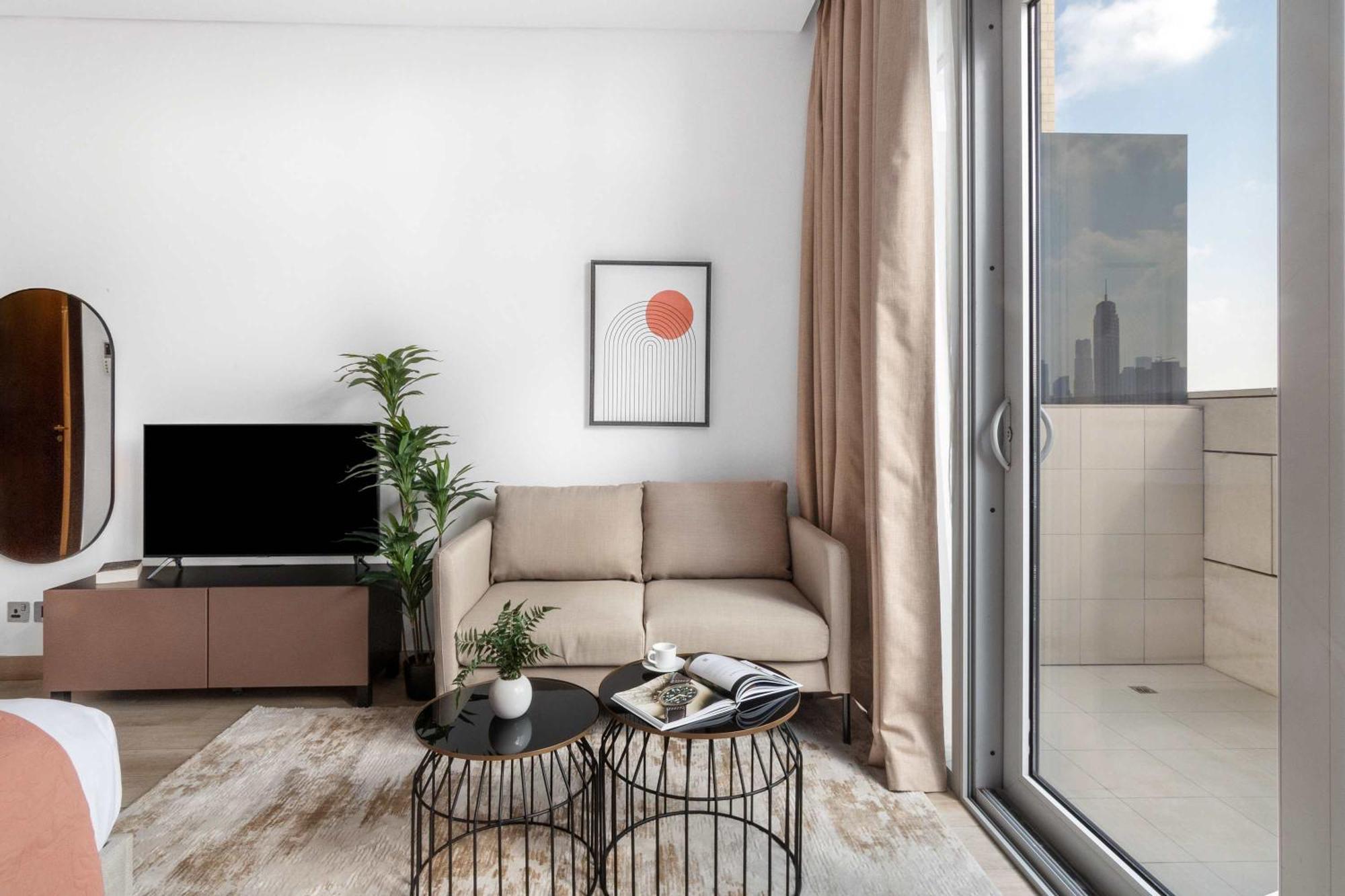 Apartment Silkhaus Modern With Burj Khalifa View In Difc *