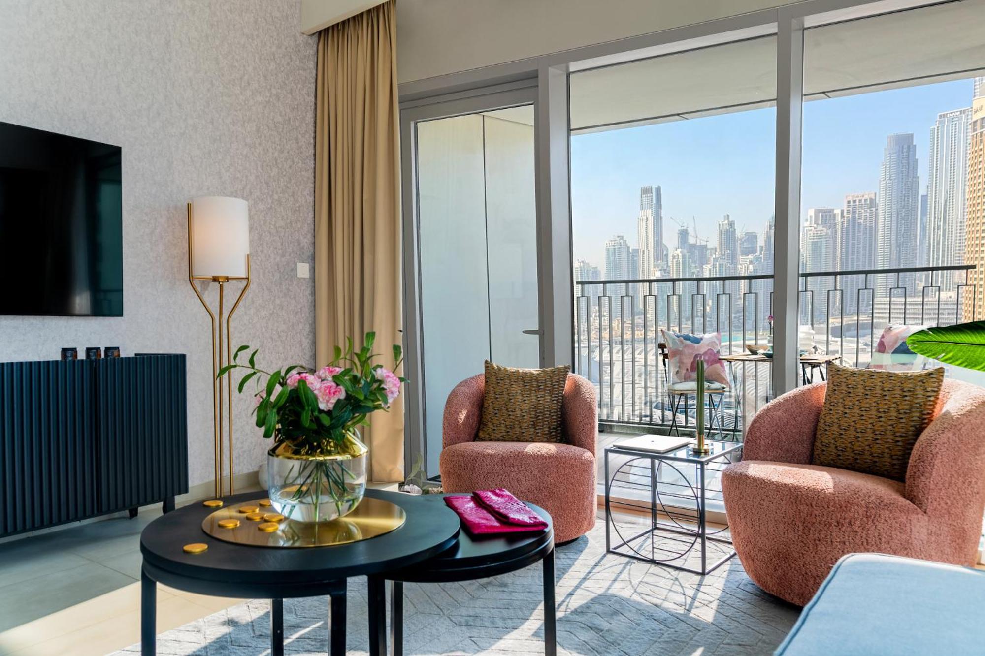 Apartemen Burj Khalifa Lifestyle Boost! Fabulous 4bed Open View Corner Mall Access Dubai