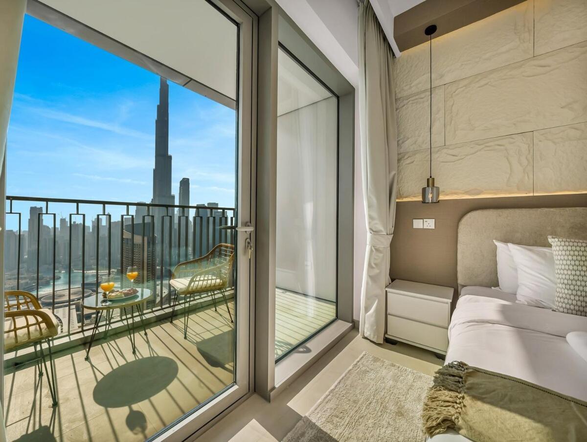 Apartamento New Luxurious 4br With Burj Khalifa & Fountain View Near Difc Dubái