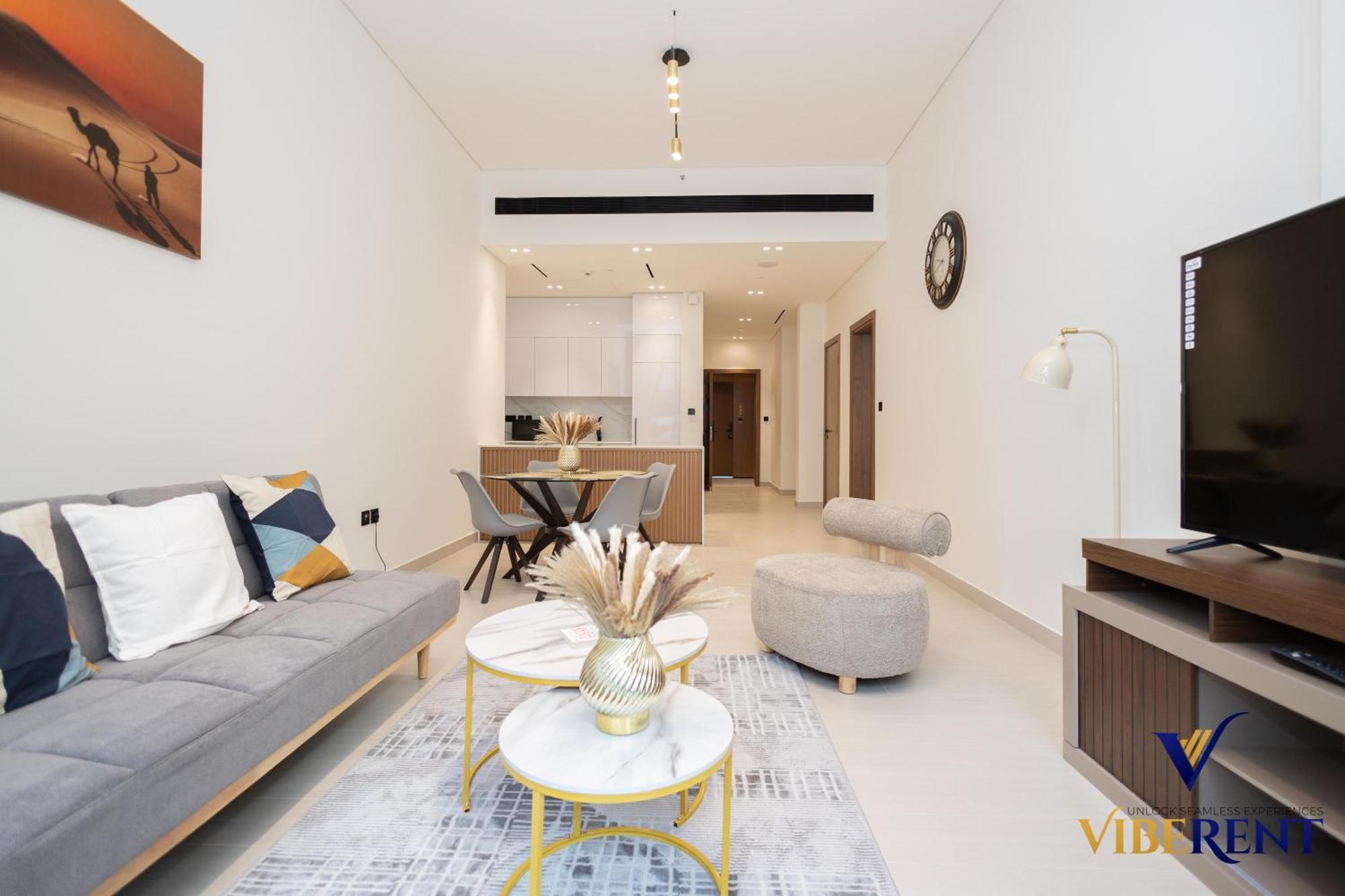 1br Binghatti Galaxy Pool, Gym Dubaï