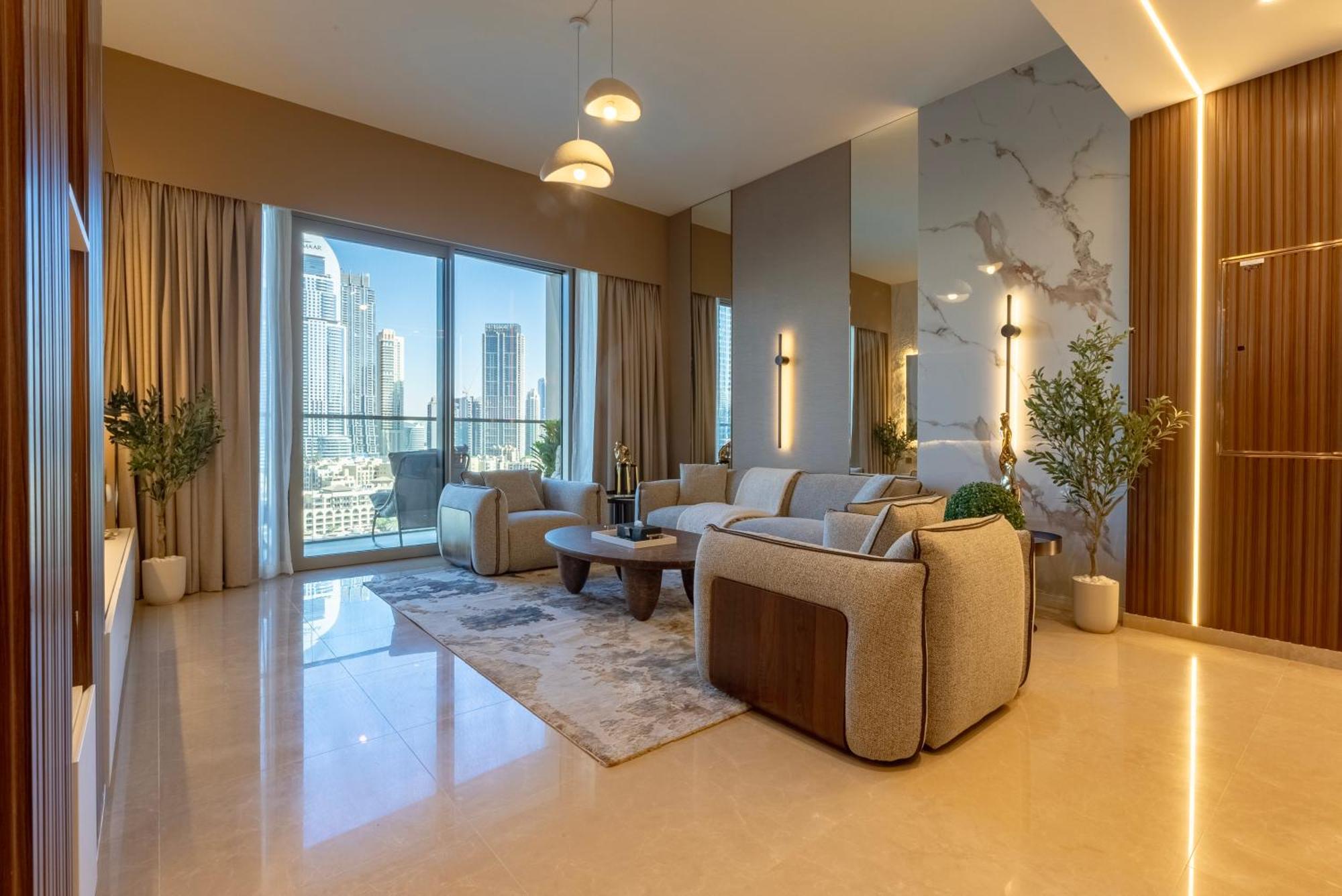 Downtown Luxury - Stunning Burj Khalifa & Fountain Views - 5 Minutes Walk To Mall *