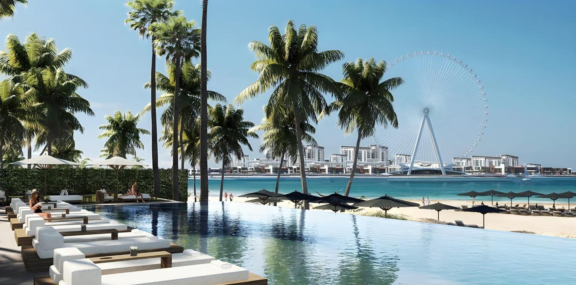 Excellent 2 Bedrooms With Sea View! Private Beach, La Vie In Jbr! Appartamento