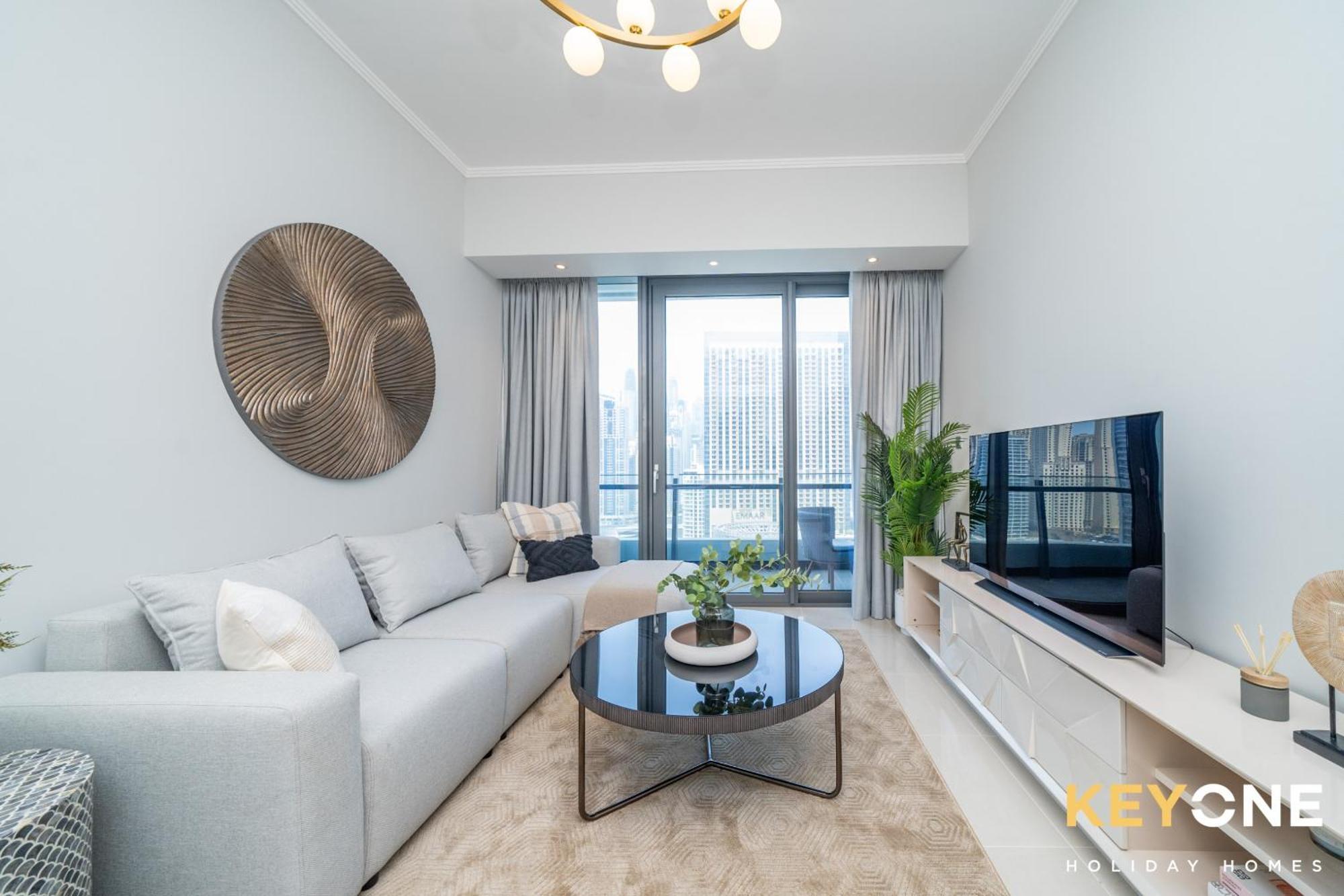 Vibrant Two Bedroom With Full Marina View Dubái