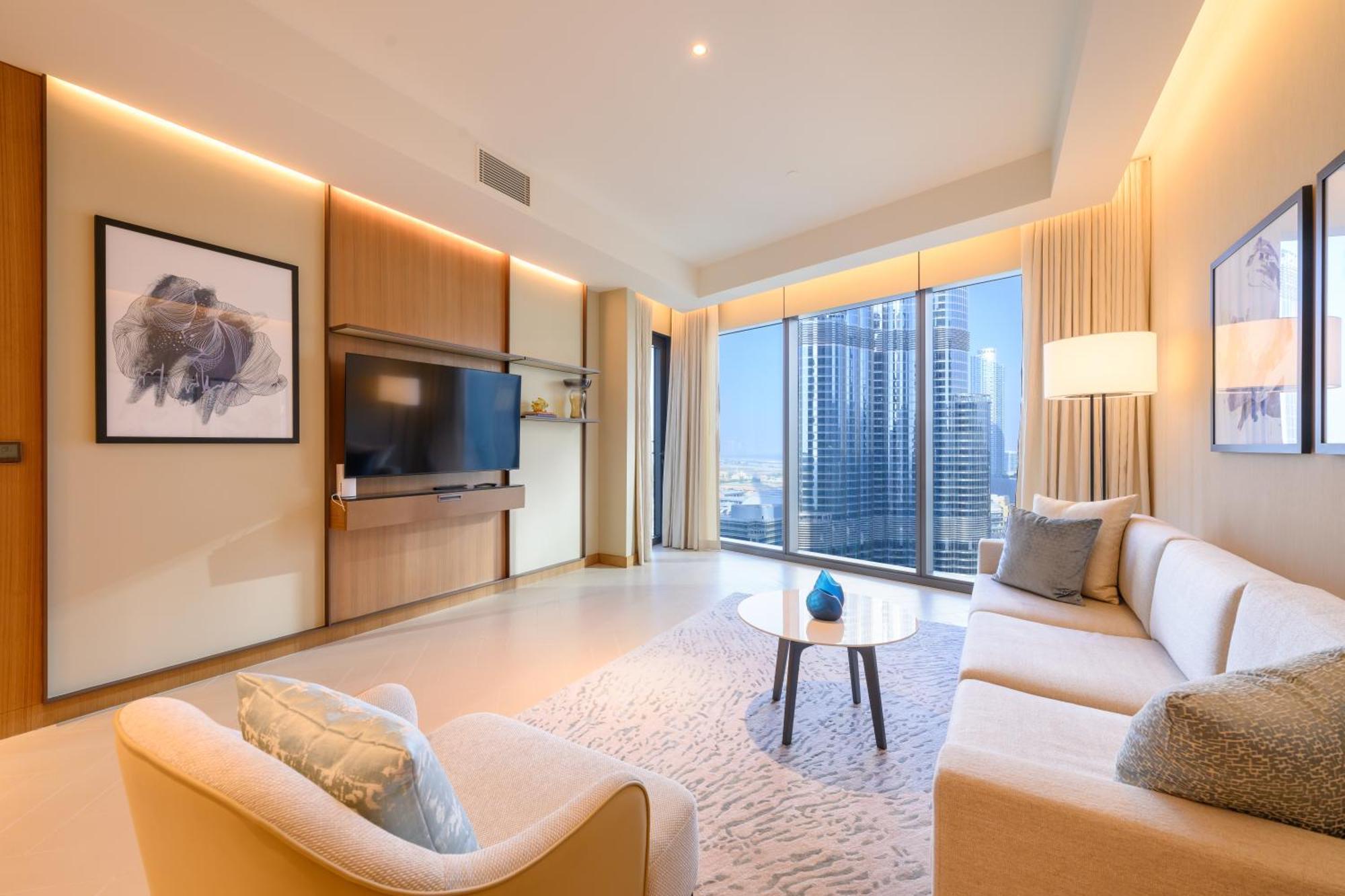 Appartement Stylish 3br In Adress Opera With Burj Khalifa View Dubaï