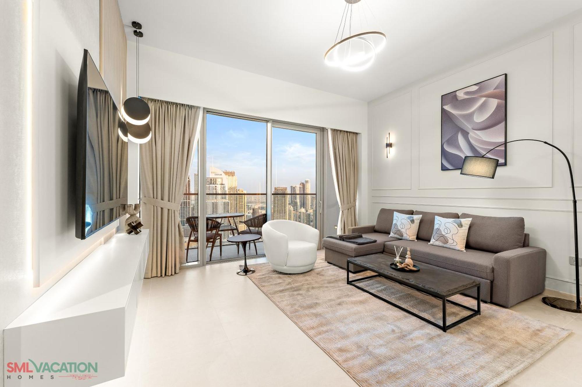 Sml - Sky High With Burj Khalifa And Fountain Views At Grande Signature, Downtown Apartamento