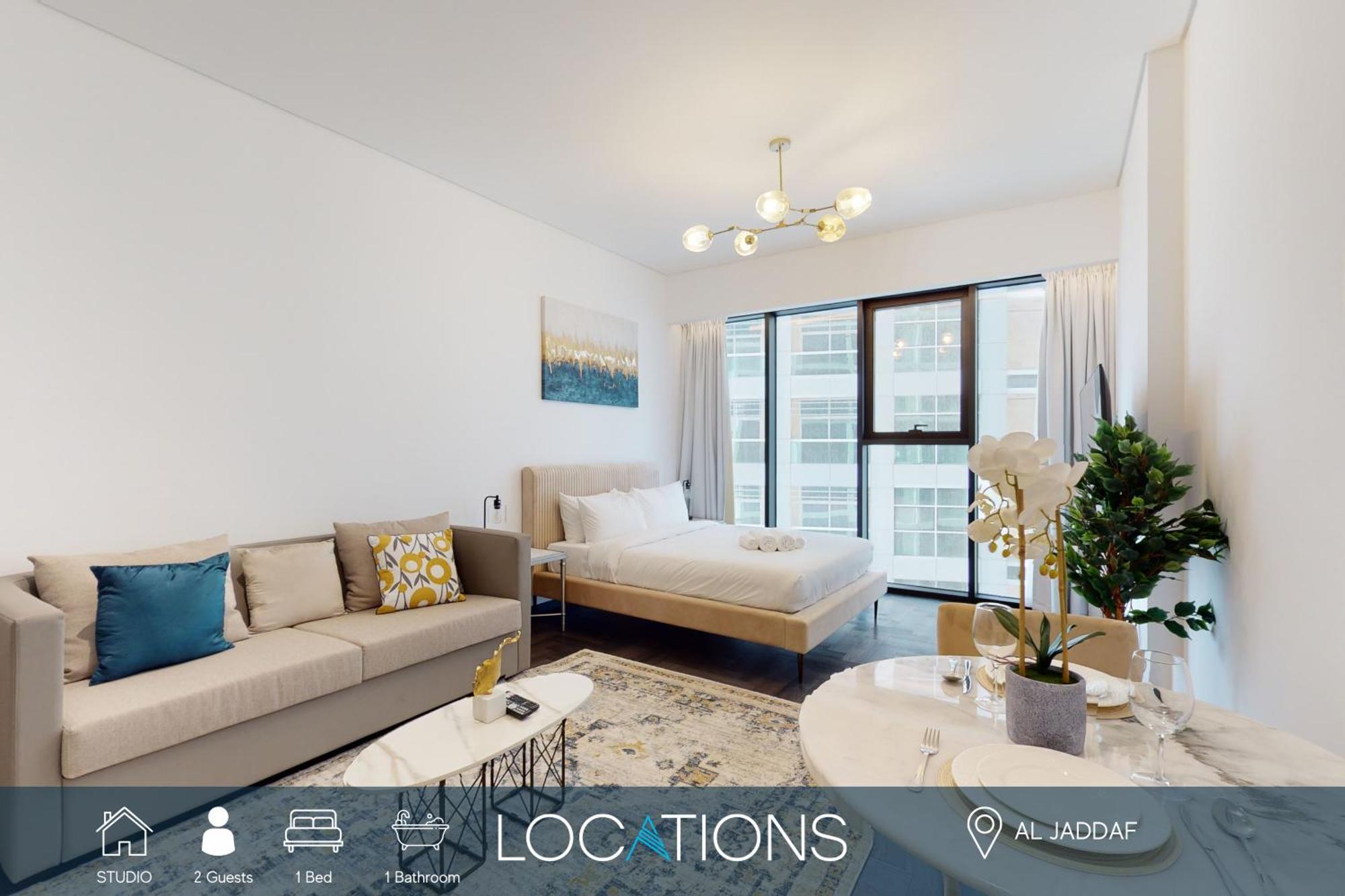 O Ten, Al Jadaf - Chic Apartment Dubai