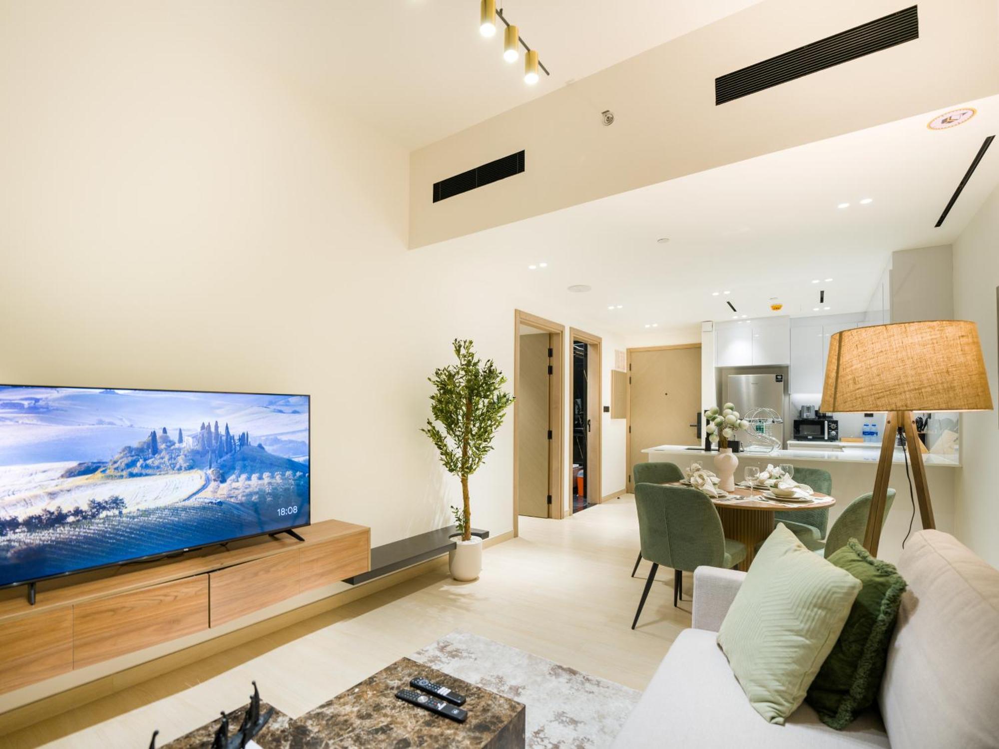 Appartement Easygo-serene 1bdr With Terrace Binghatti Corner Jvc