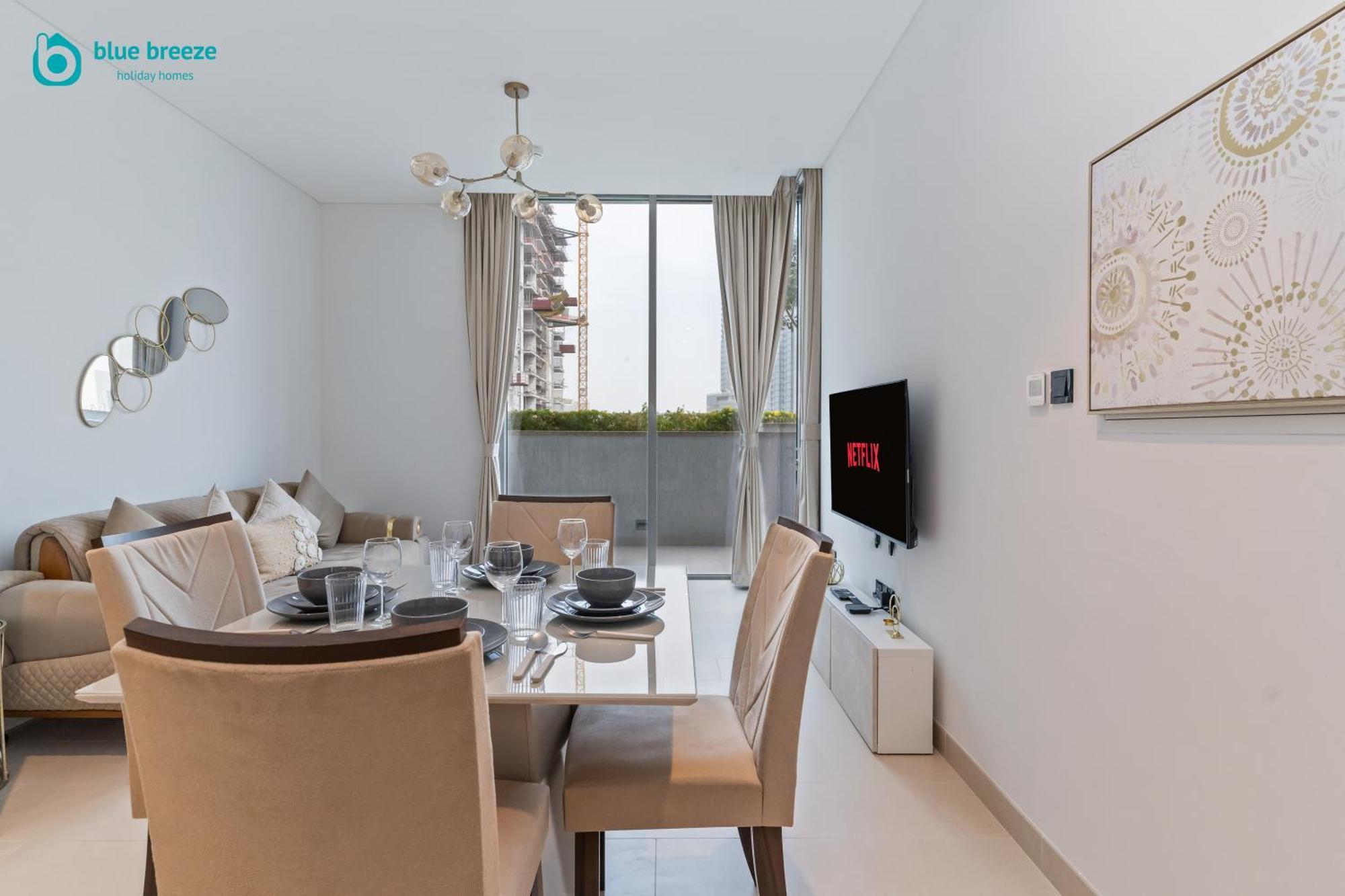 Appartement Blue Breeze - Cozy In Sobha Creek Vistas Dubai