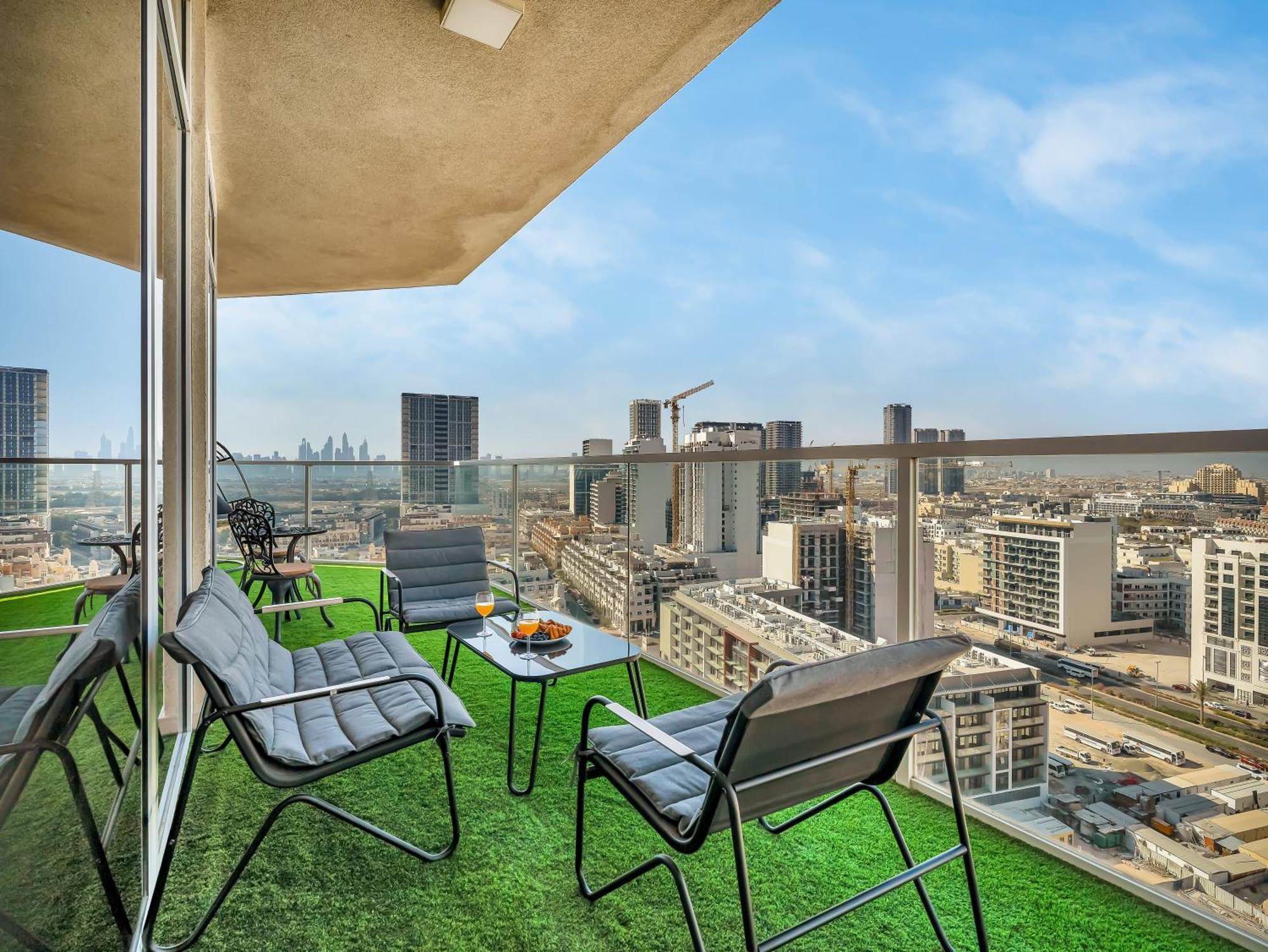 Smartstay At Zaya Hameni - Modern Luxury - Unique In Jvc Lägenhet