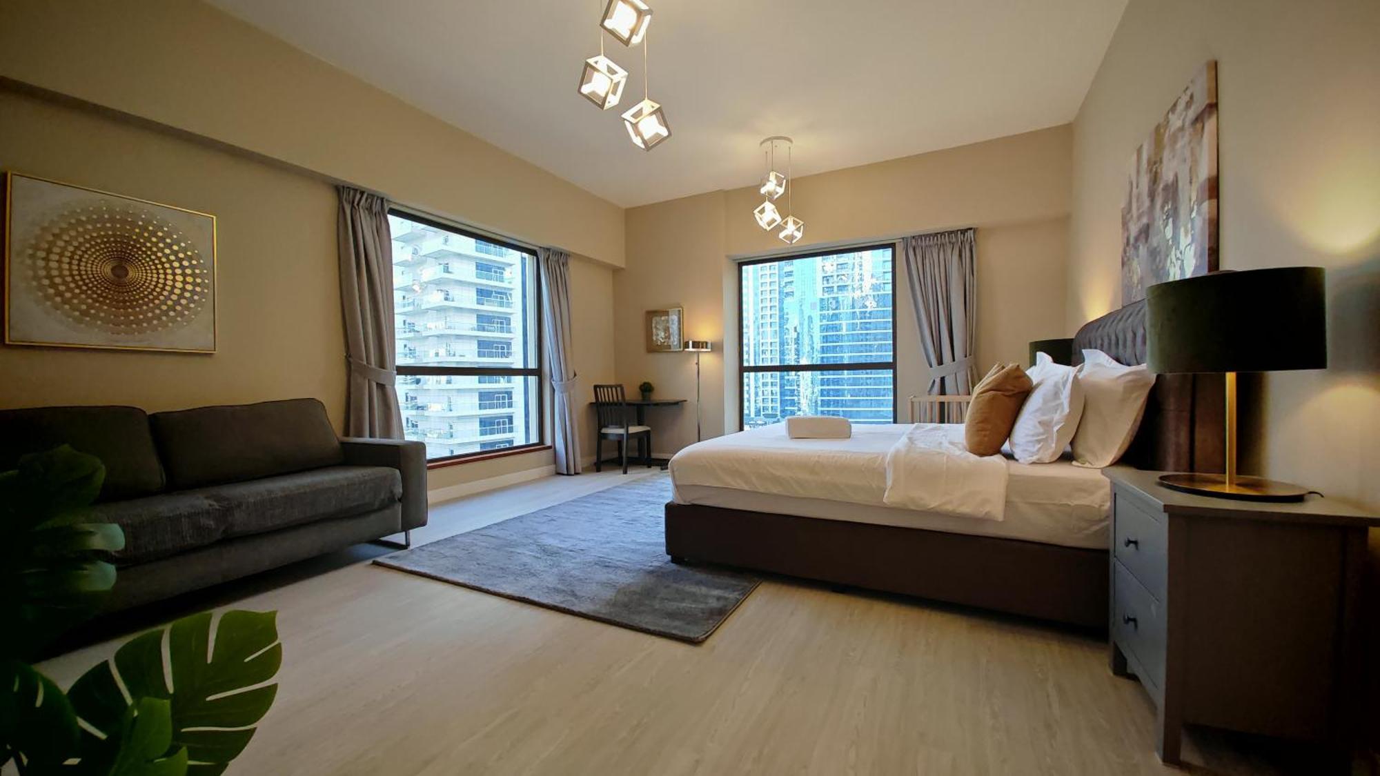 Modern, Spacious, Luxe 5br Maid In Jbr, Near Jbr Beach, Marina View, By La Buena Vida Homes Apartamento