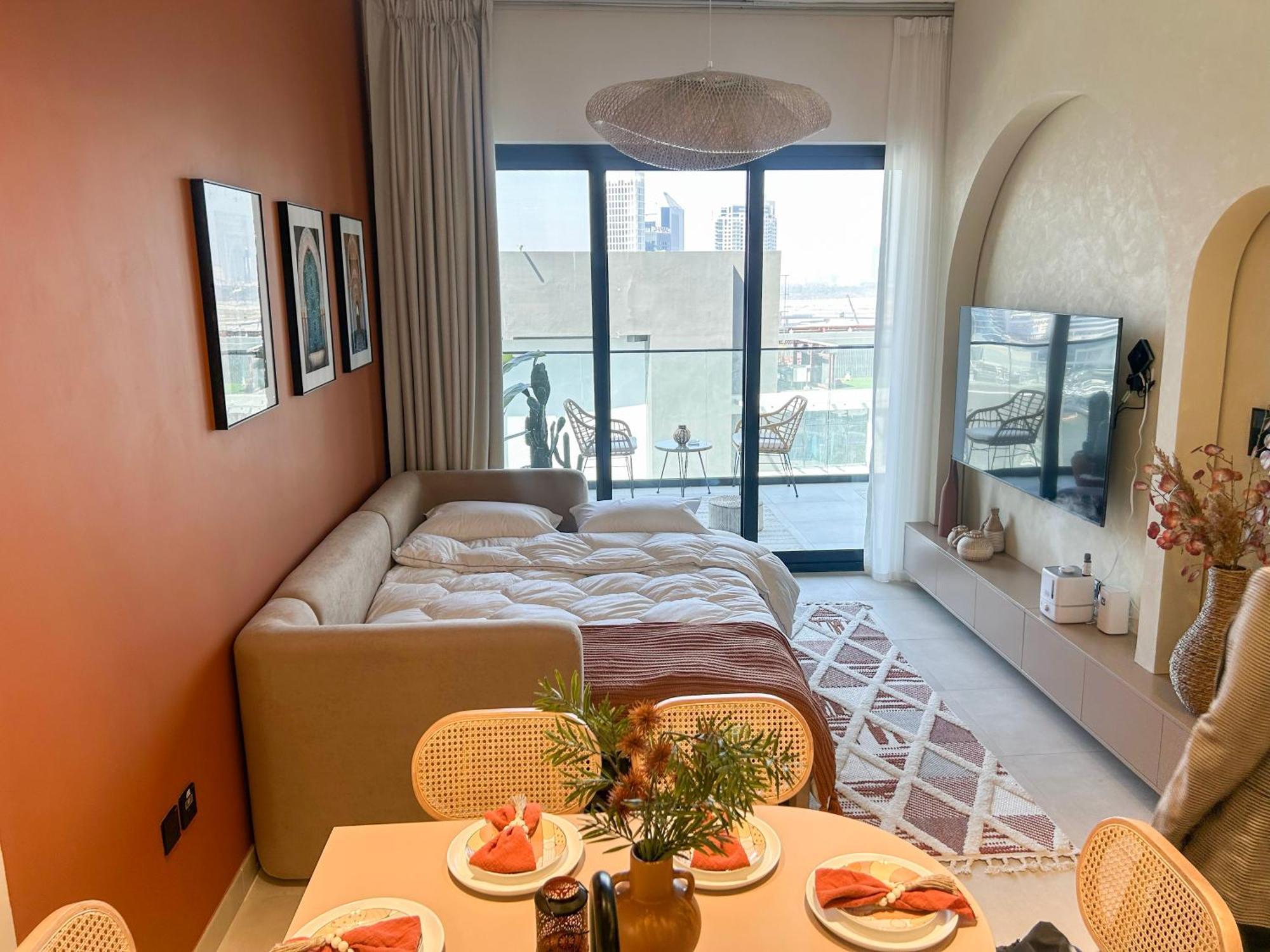 Appartement Luxurious One Bed Near Mall With Burj And Canal View