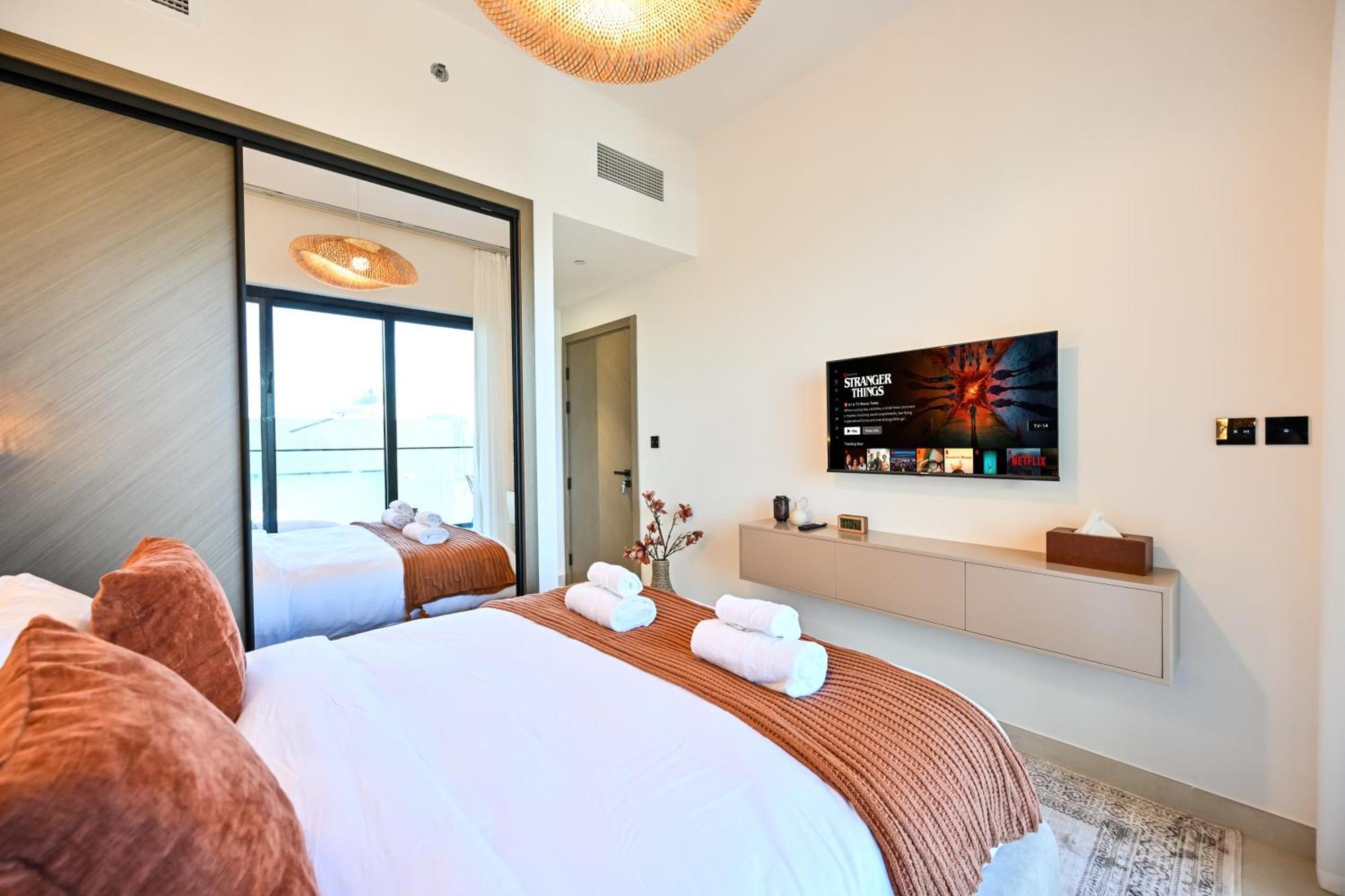 Appartement Luxurious One Bed Near Mall With Burj And Canal View Dubaï
