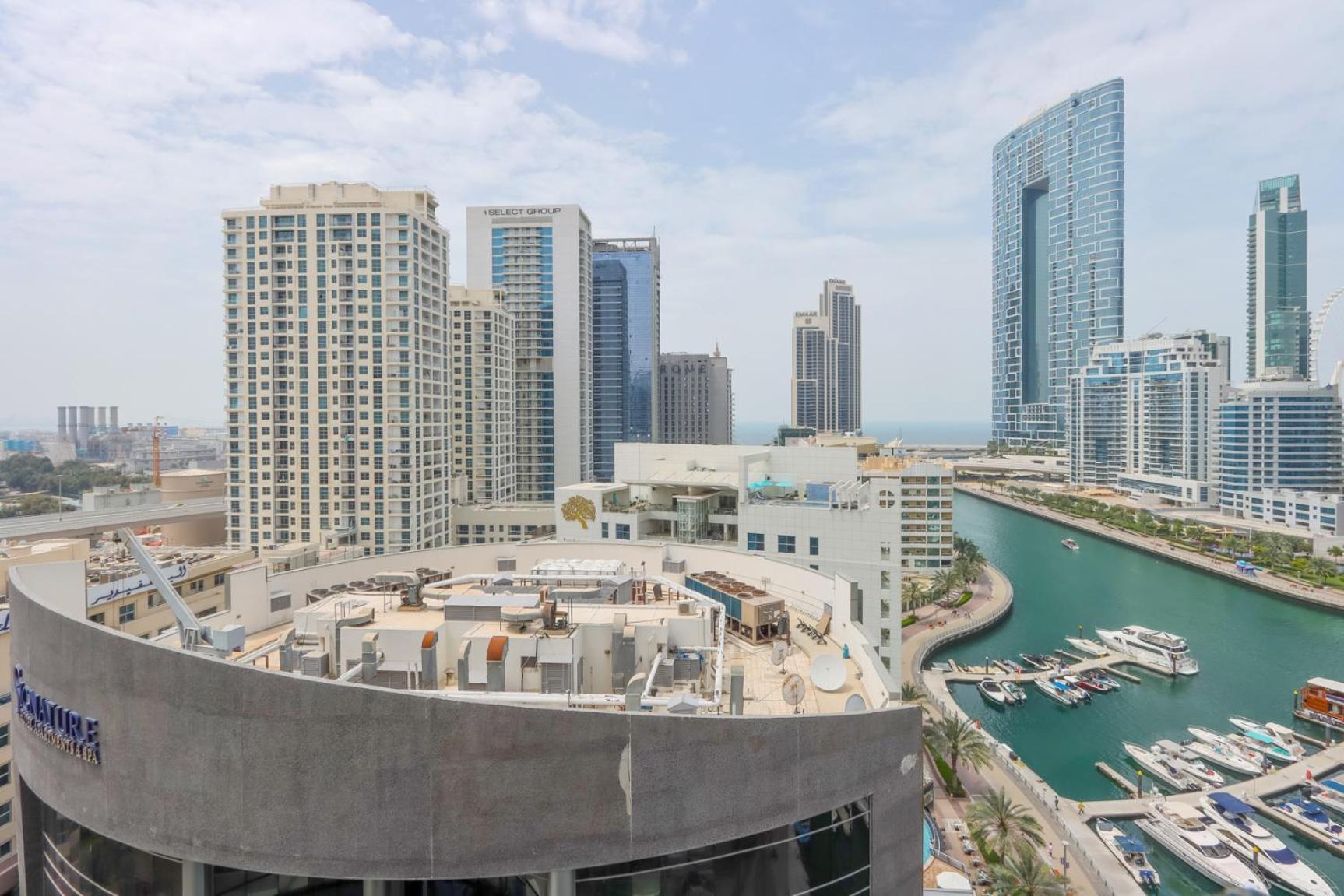 Livbnb - Sea And Marina View, Steps To Marina Walk Appartement Dubai