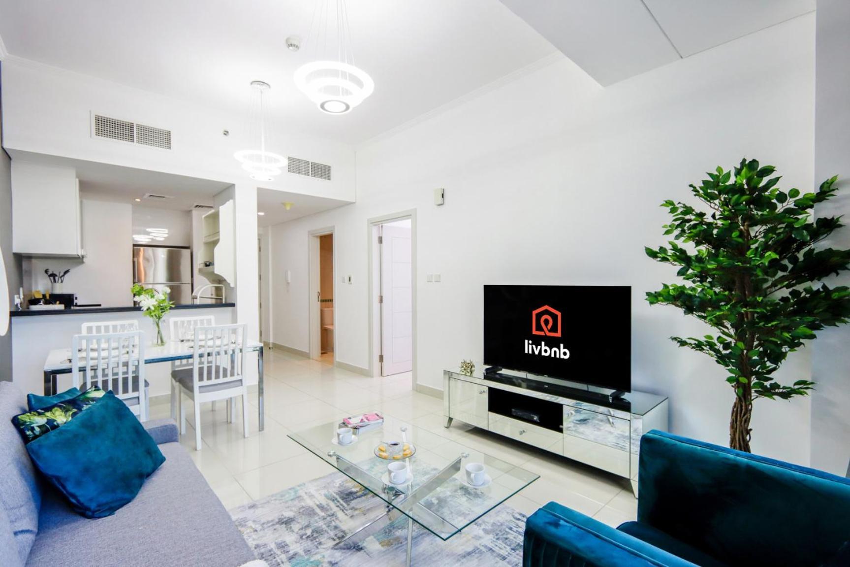 Appartement Spectacular 1br In Damac Heights By Livbnb Dubaï