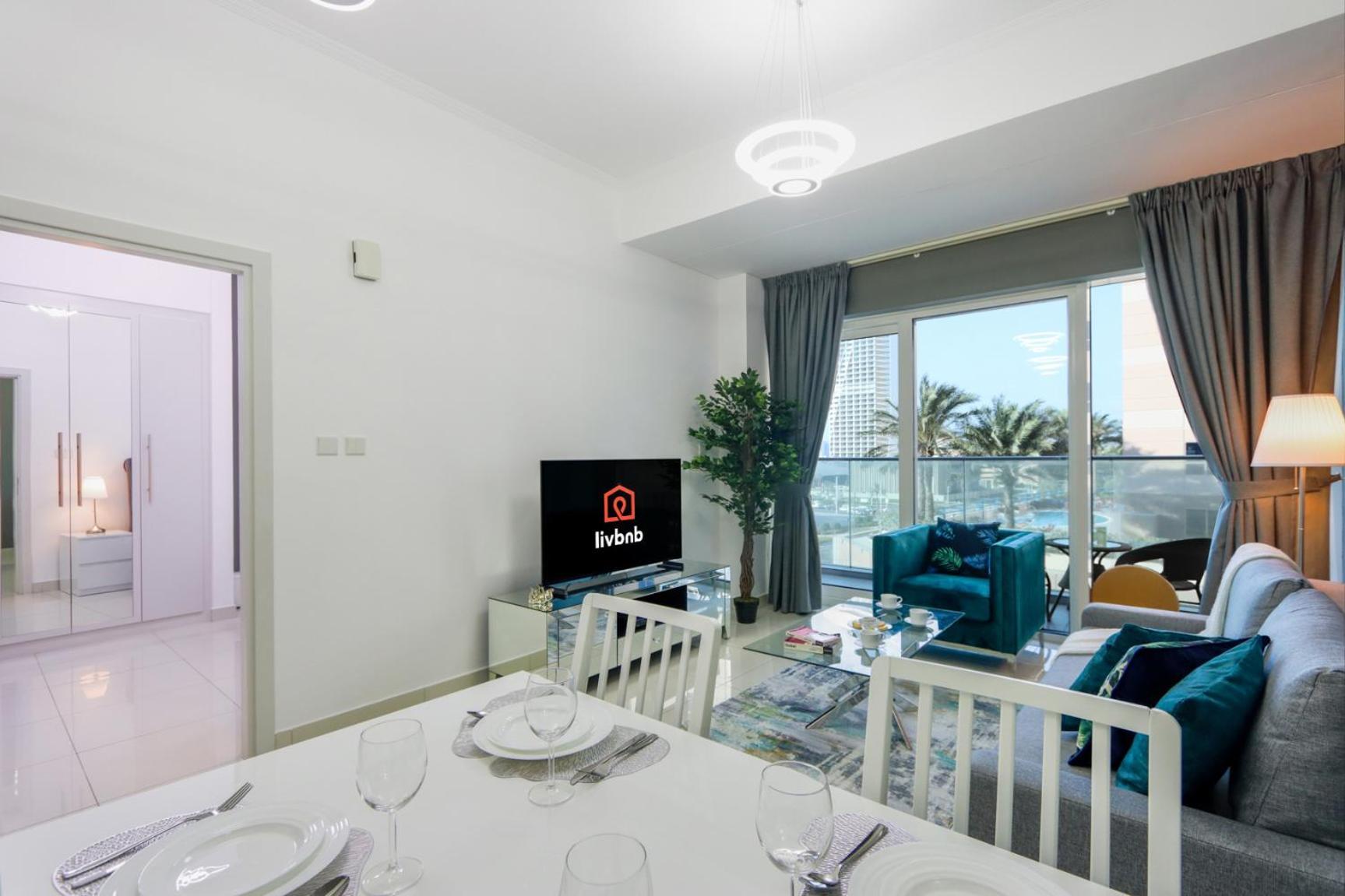 Spectacular 1br In Damac Heights By Livbnb Appartement
