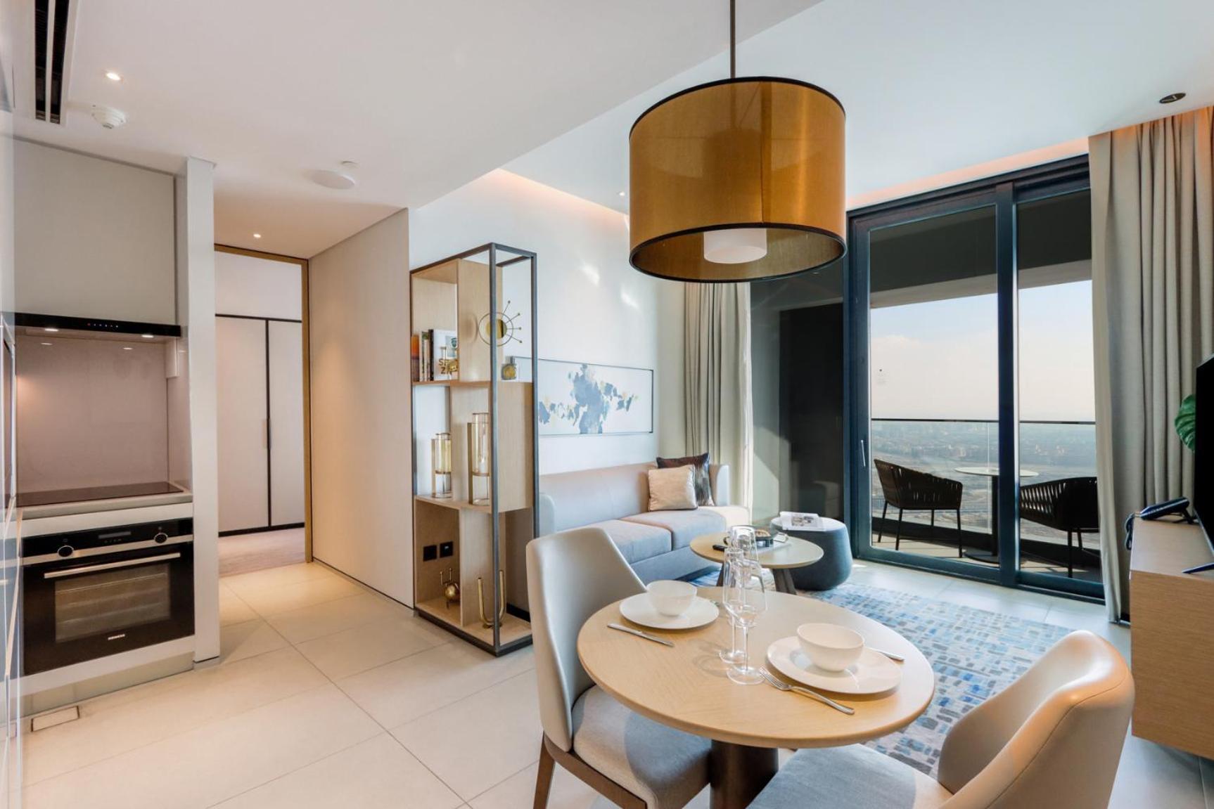 Livbnb - Stunning 1b With Marina View And Access Appartement Dubaï