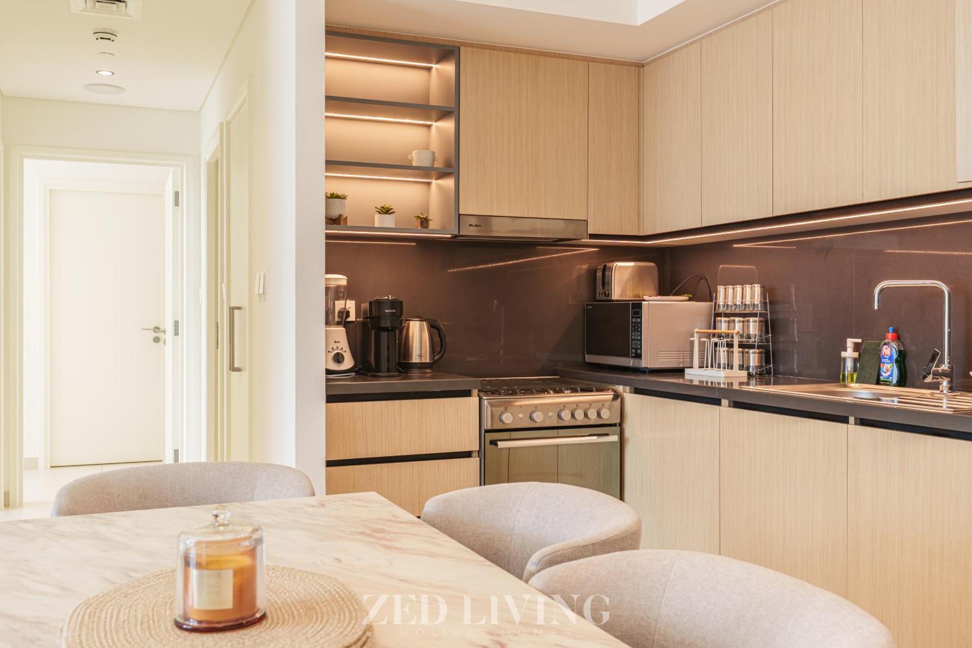 Burj Crown - Spectacular 2 Bedroom Next To Burj Khalifa - Zed Living Apartemen *