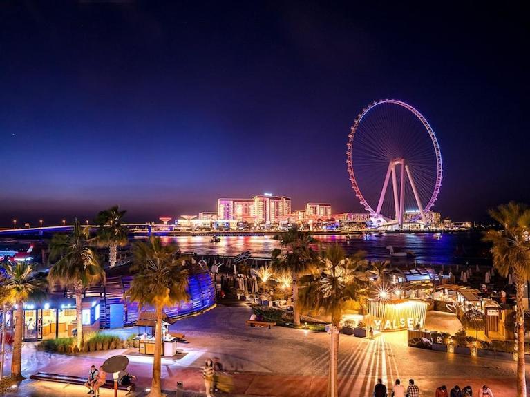 Delux Marina The Bay 5 Min Jbr & 3 Min To Tram Station Apartamento Dubái