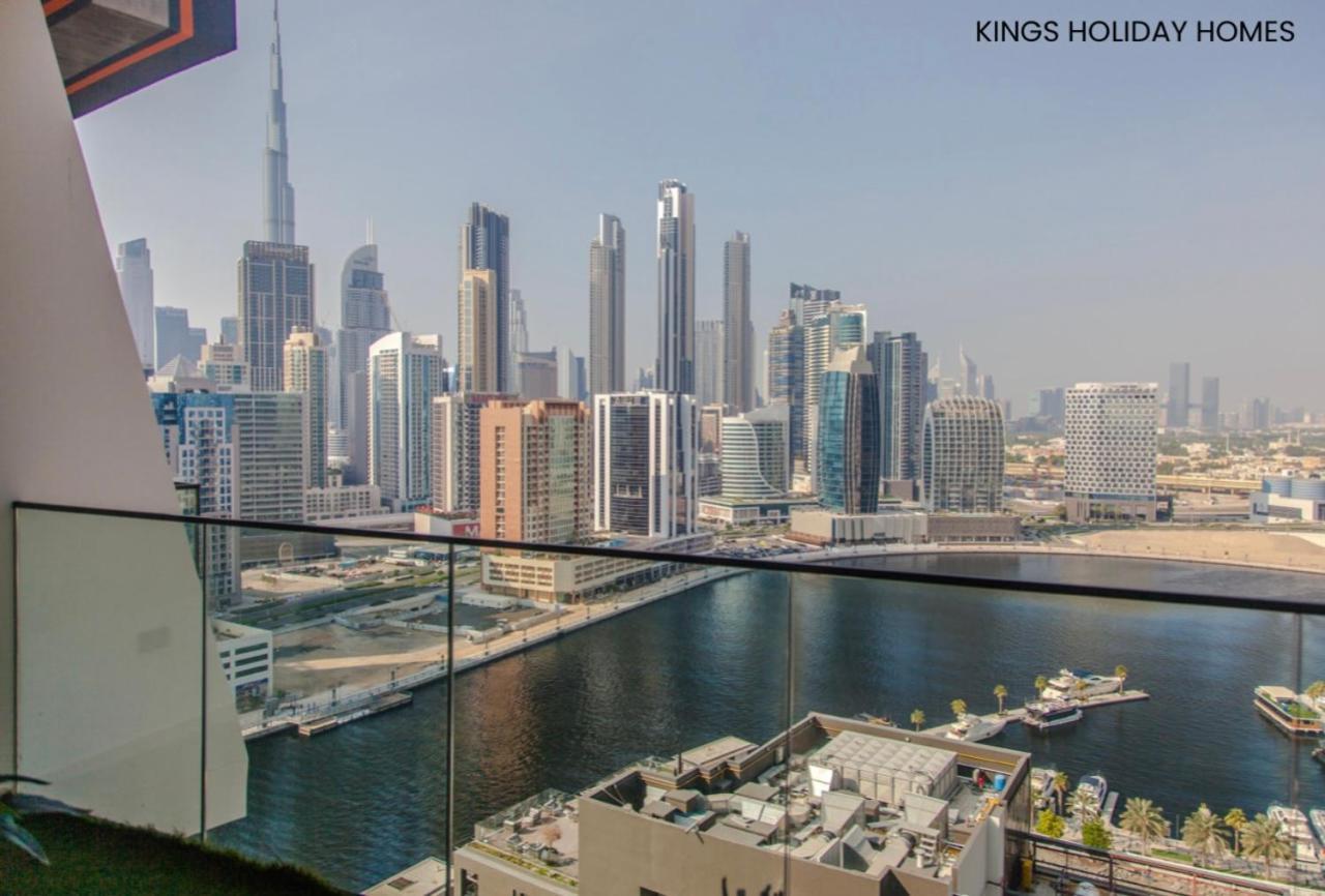 Binghatti Canal With Private Jacuzzi Burj Khalifa View Kings Gasthof Dubai
