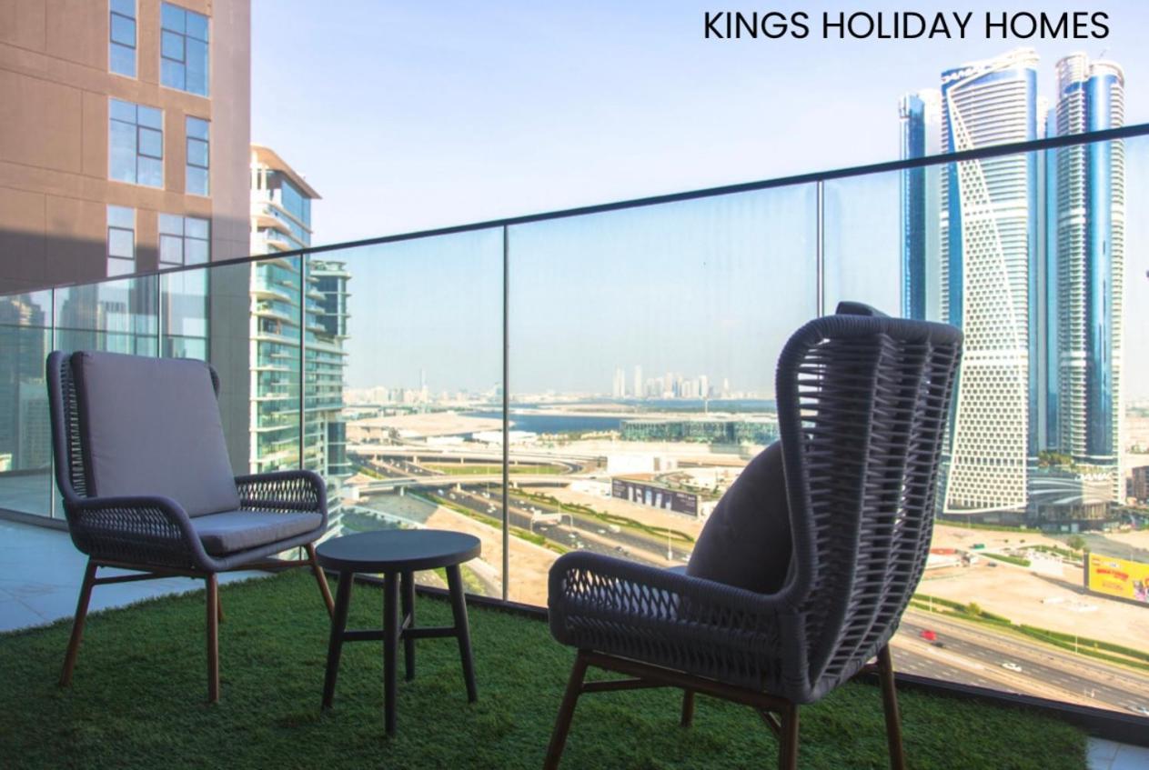 Gasthof Binghatti Canal With Private Jacuzzi Burj Khalifa View Kings *