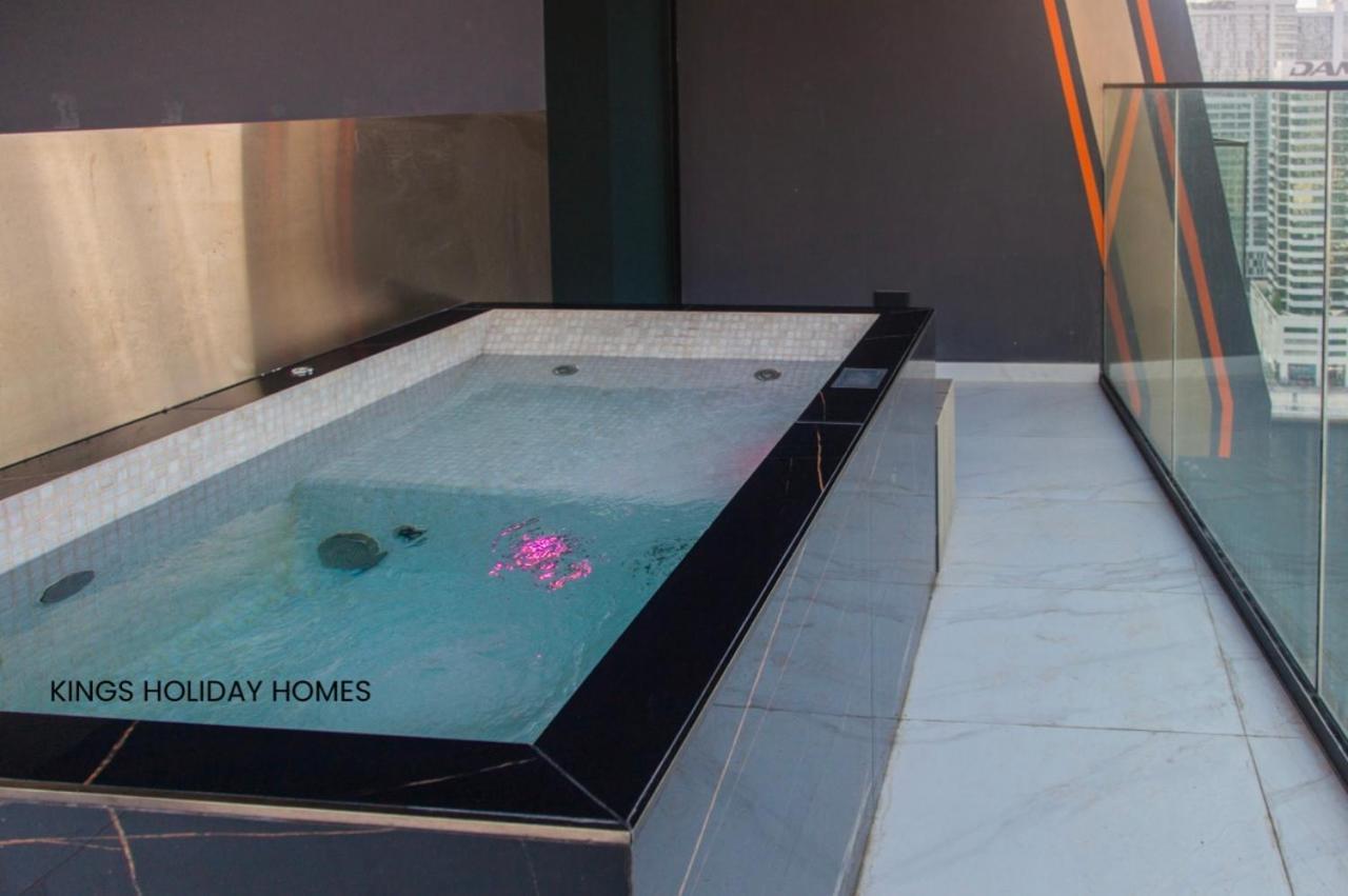 Binghatti Canal With Private Jacuzzi Burj Khalifa View Kings Gasthof Dubai