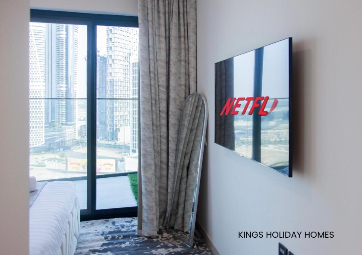 Gasthof Binghatti Canal With Private Jacuzzi Burj Khalifa View Kings Dubai